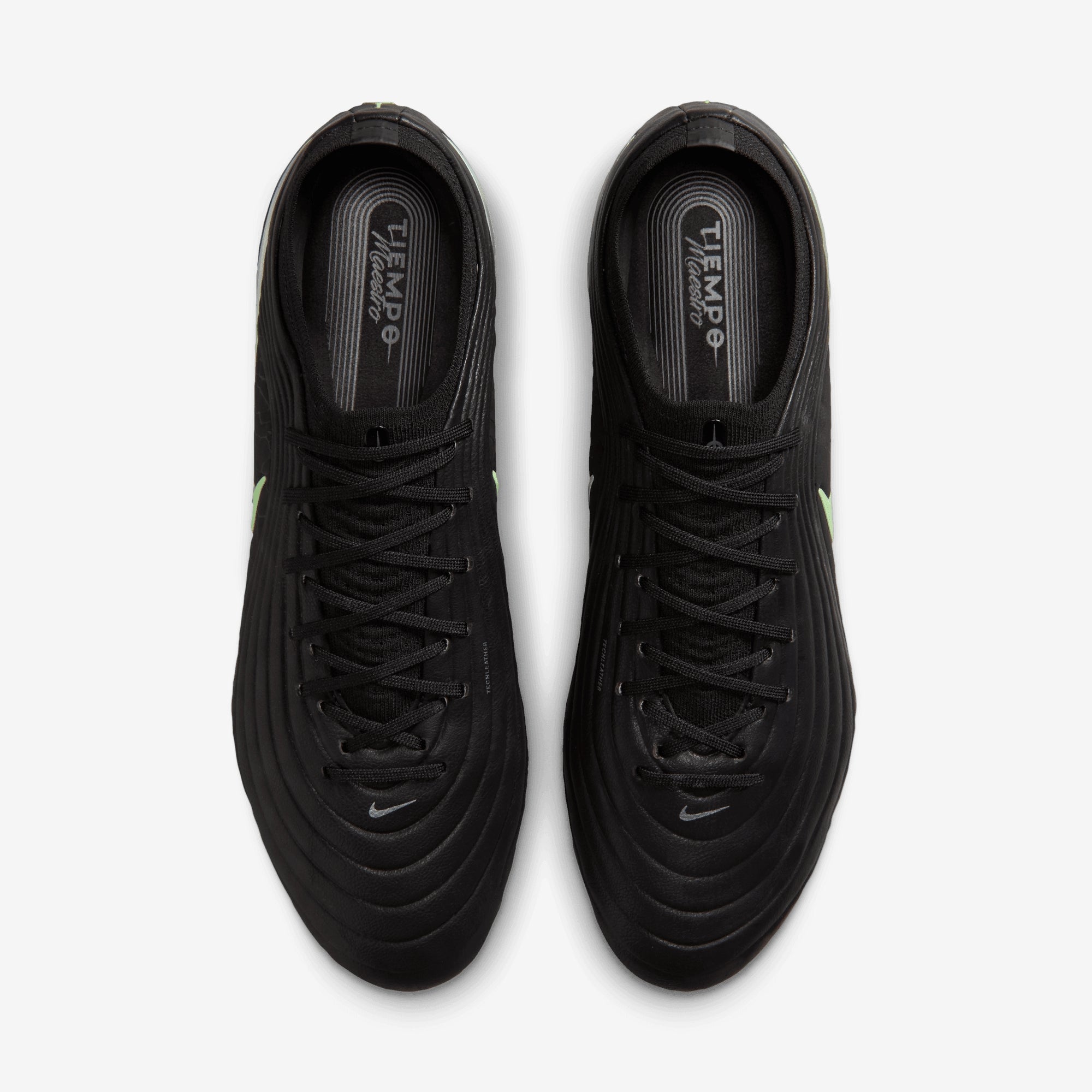 Nike Tiempo Maestro Elite Firm-Ground Low-Top Soccer Cleats - Black/Illusion Green-Black