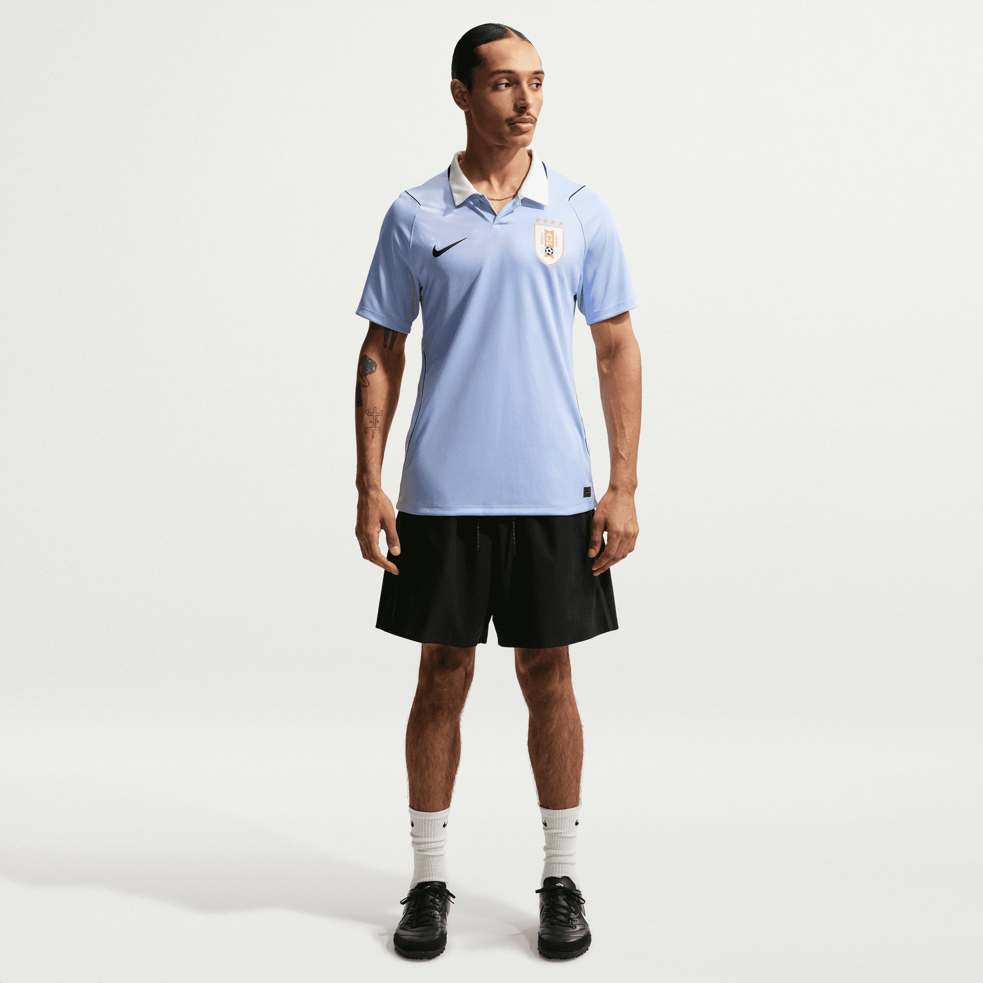 Nike Uruguay 2026 Stadium Home Men's Dri-FIT Soccer Replica Jersey - Royal Tint/Obsidian
