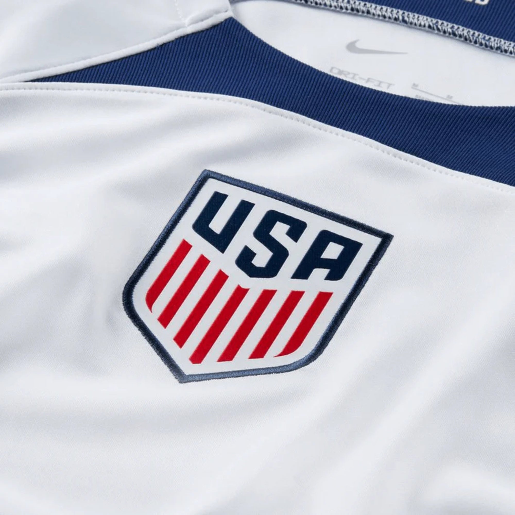 Nike USA 2022/23 Stadium Home Men's Soccer Jersey - White