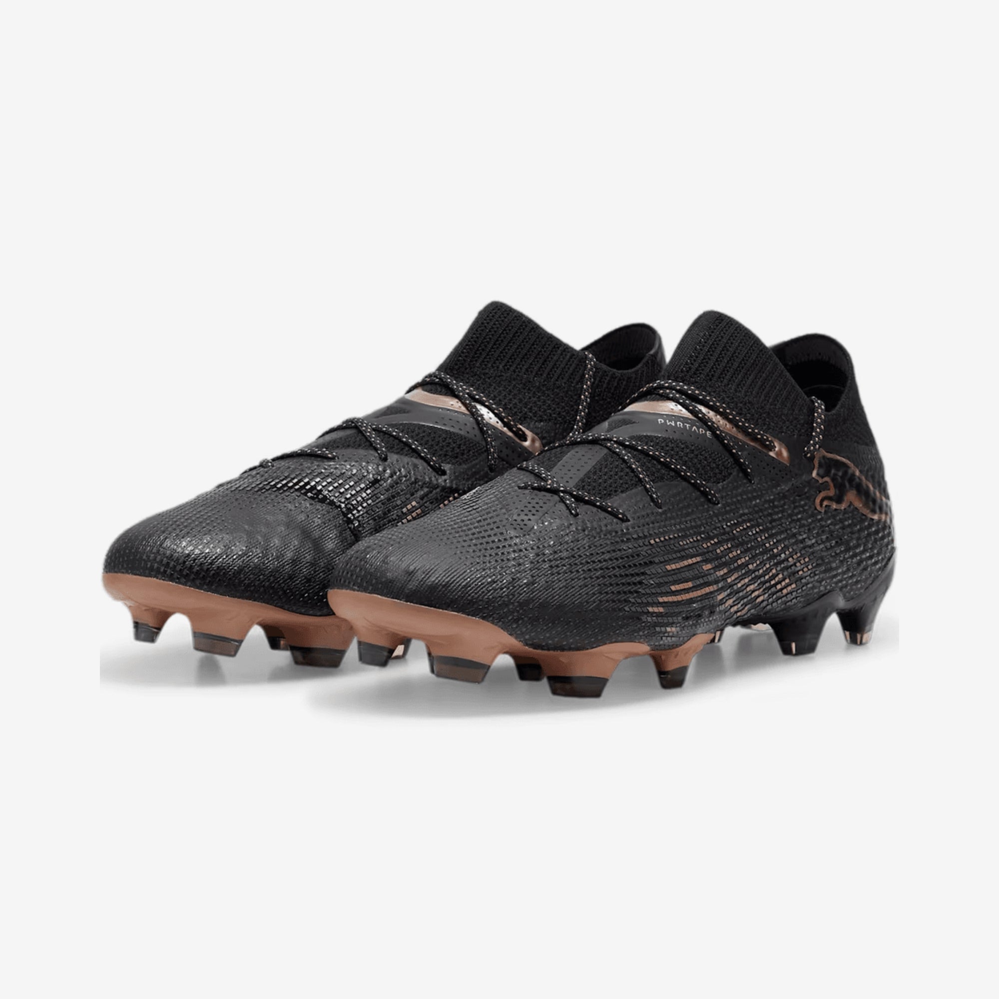 PUMA FUTURE 7 ULTIMATE Firm/Artificial-Ground Low-Top Soccer Cleats - PUMA Black-Copper Rose