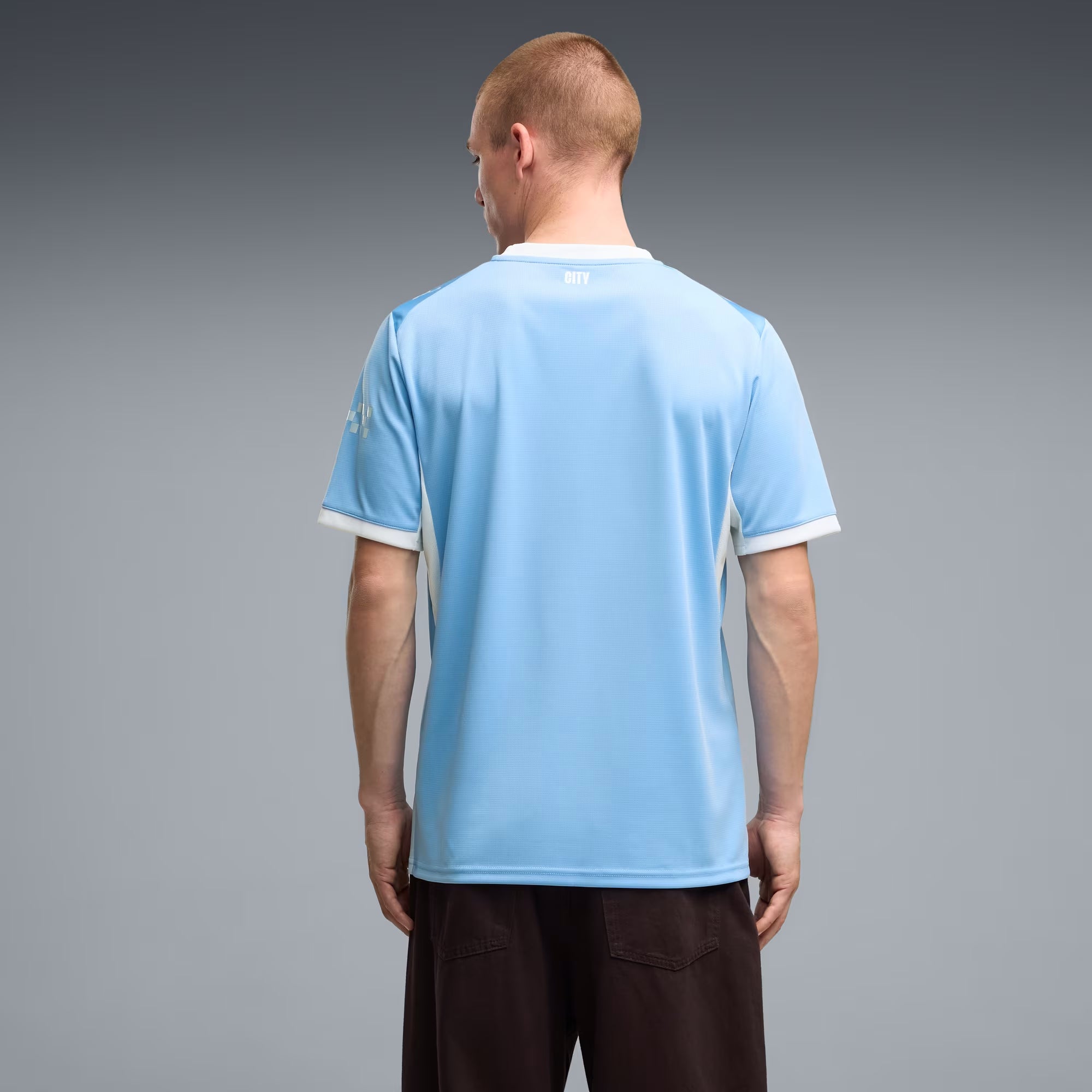 PUMA Manchester City 2026/27 Stadium Home Men's Soccer Jersey - Team Light Blue-Icy Blue