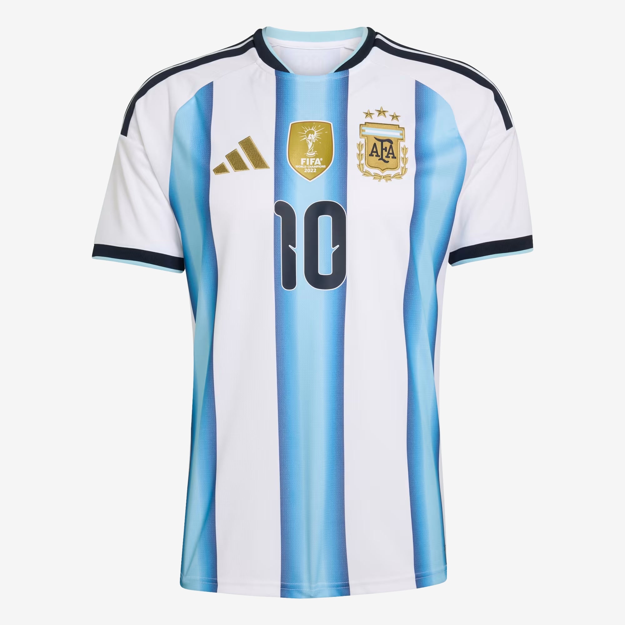 adidas Argentina 2026 Stadium Home Messi Men's Soccer Jersey - White / Icey Blue / Light Blue