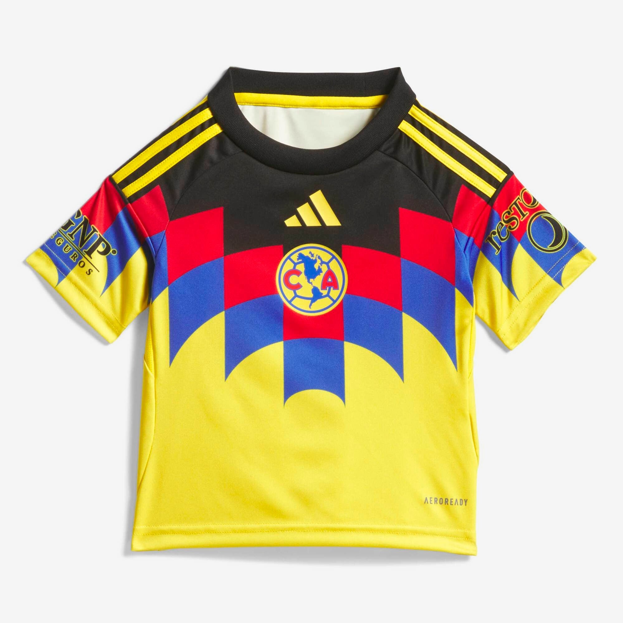 adidas Club América 2025/26 Home Mini Little/Big Kids' AEROREADY Soccer Kit - Yellow