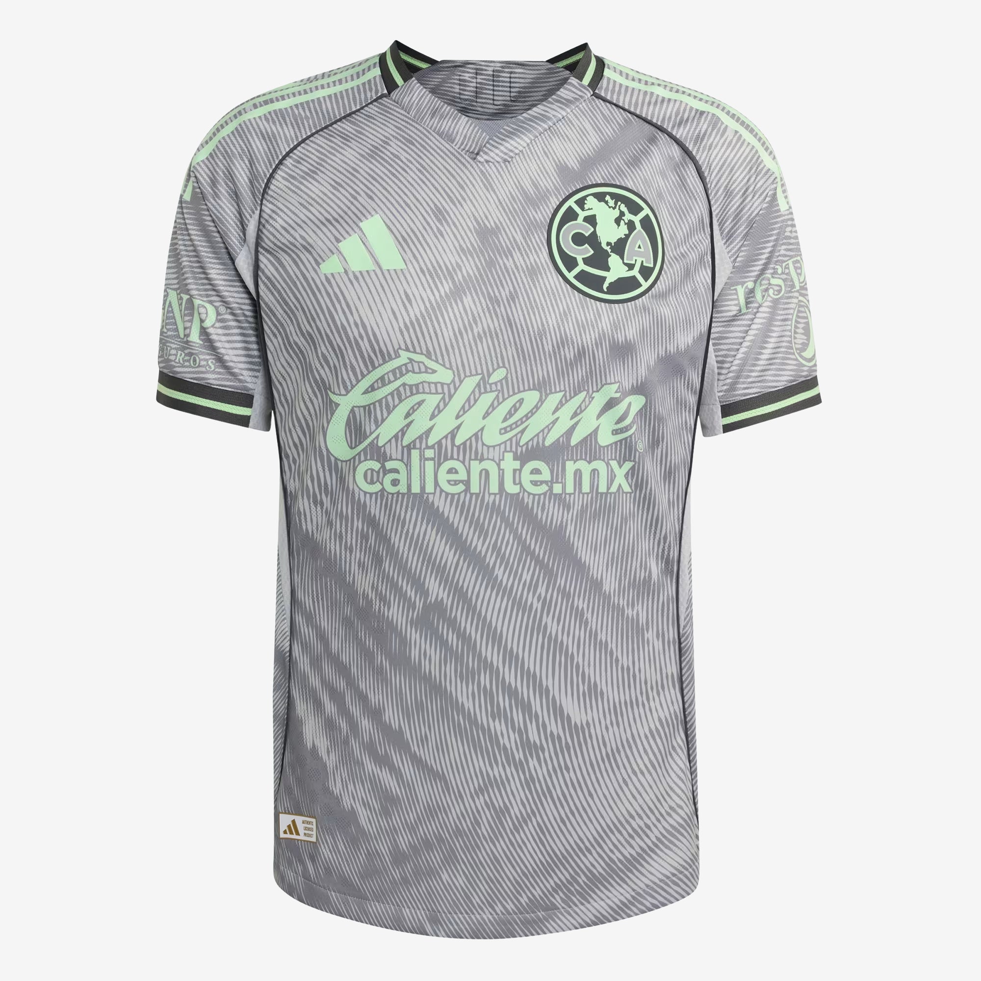 adidas Club America 2025/26 Match Third Men's Soccer Authentic Jersey - Grey Two