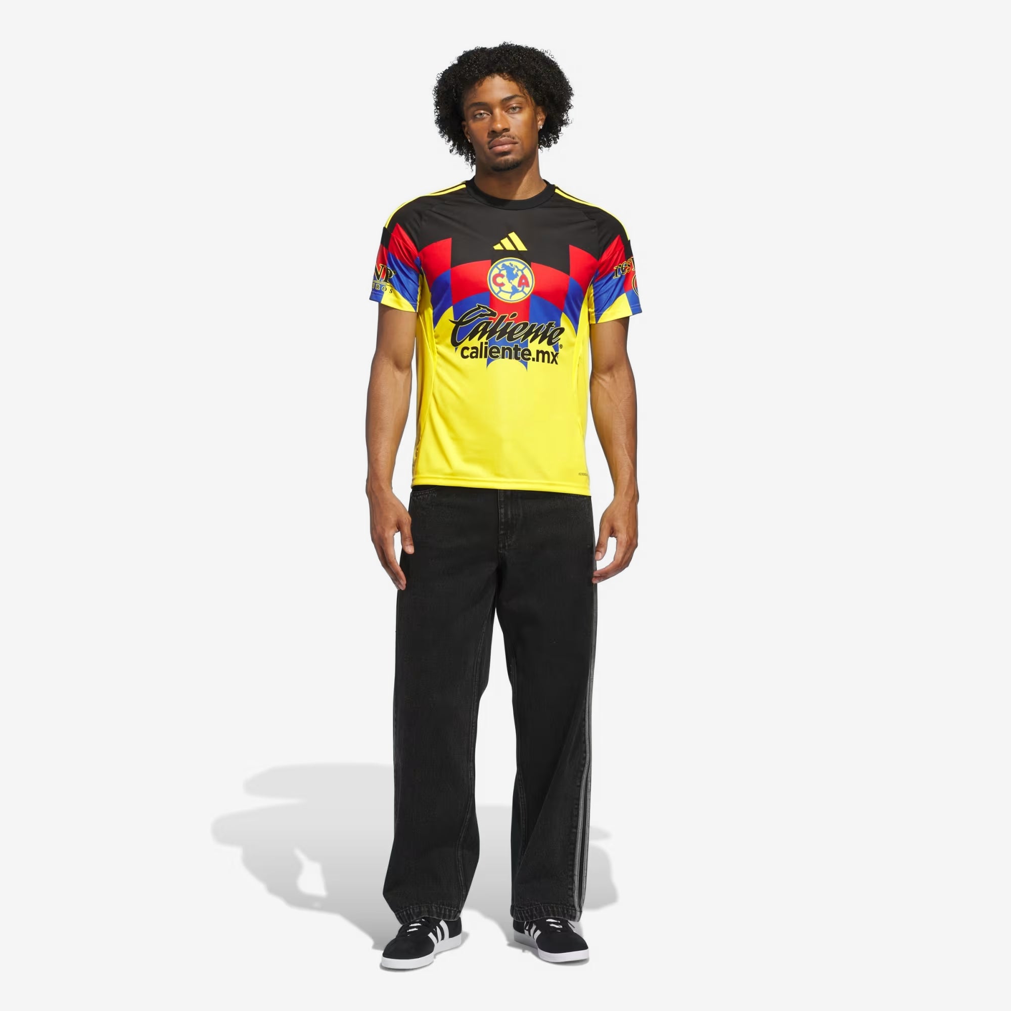 adidas Club América 2025/26 Stadium Home Men's Soccer Jersey - Yellow