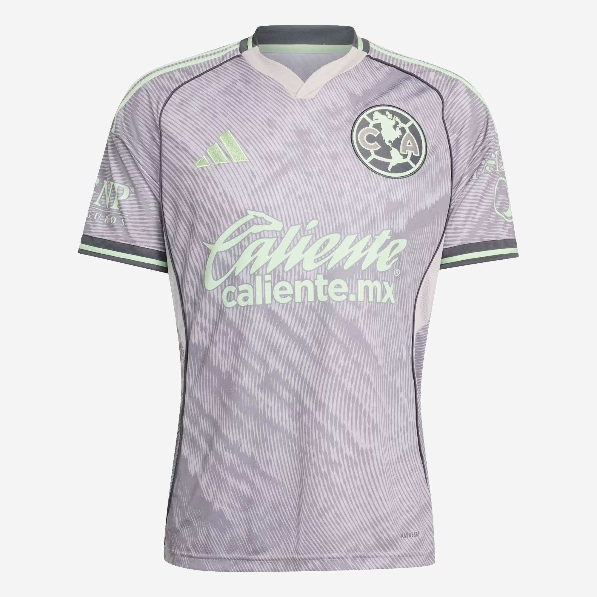 adidas Club America 2025/26 Stadium Third Men's Soccer Jersey - Grey Two