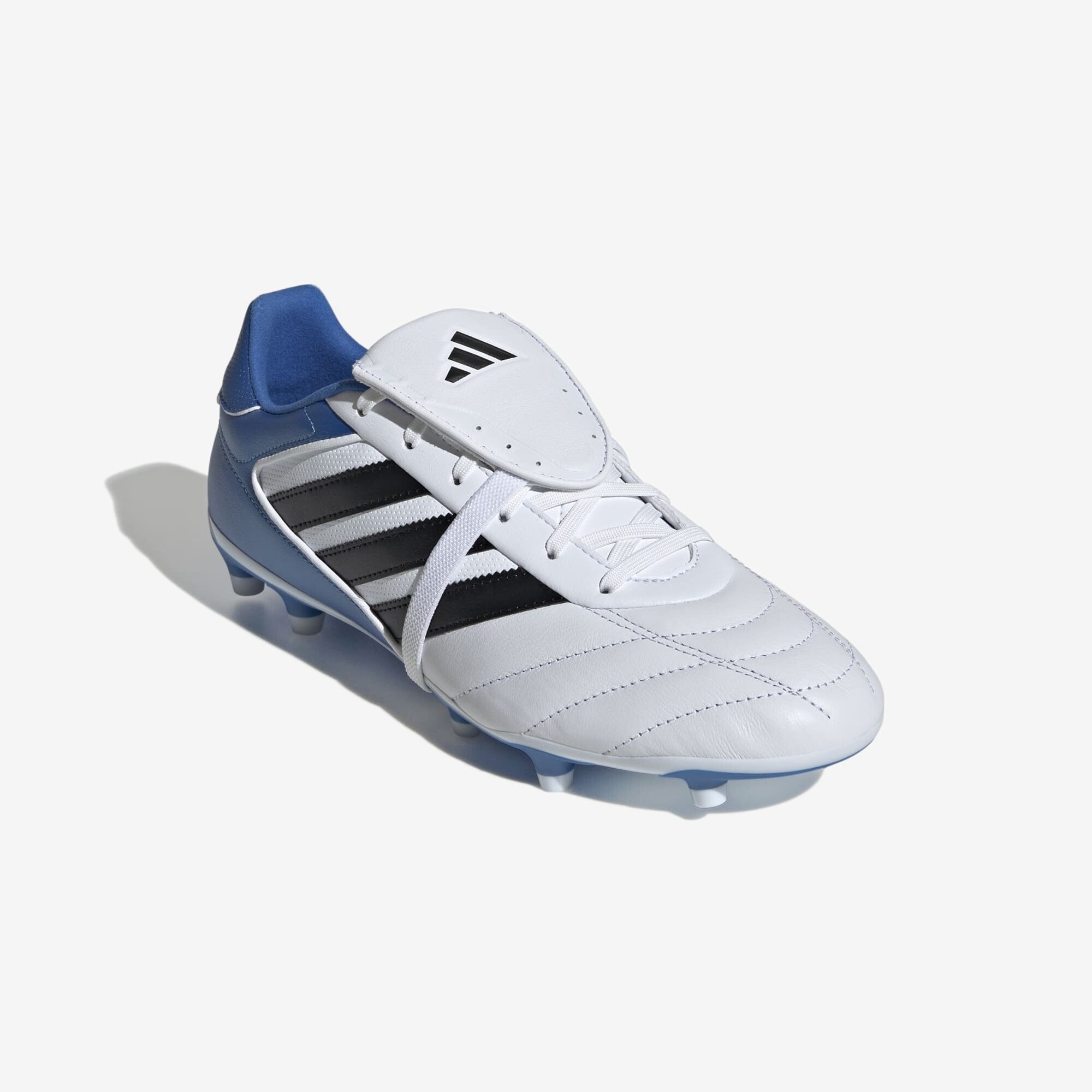 adidas Copa Gloro 2 Firm-Ground Low-Top Soccer Cleats - Cloud White / Core Black / Bright Royal