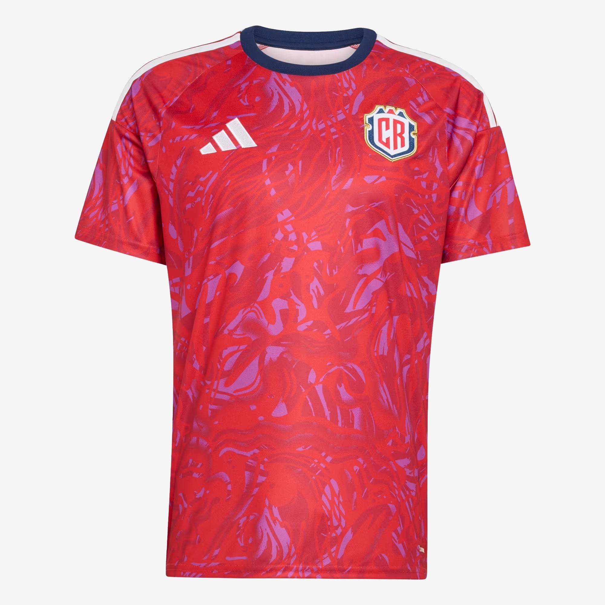 adidas Costa Rica 2026 Stadium Home Men's Soccer Jersey - Collegiate Red