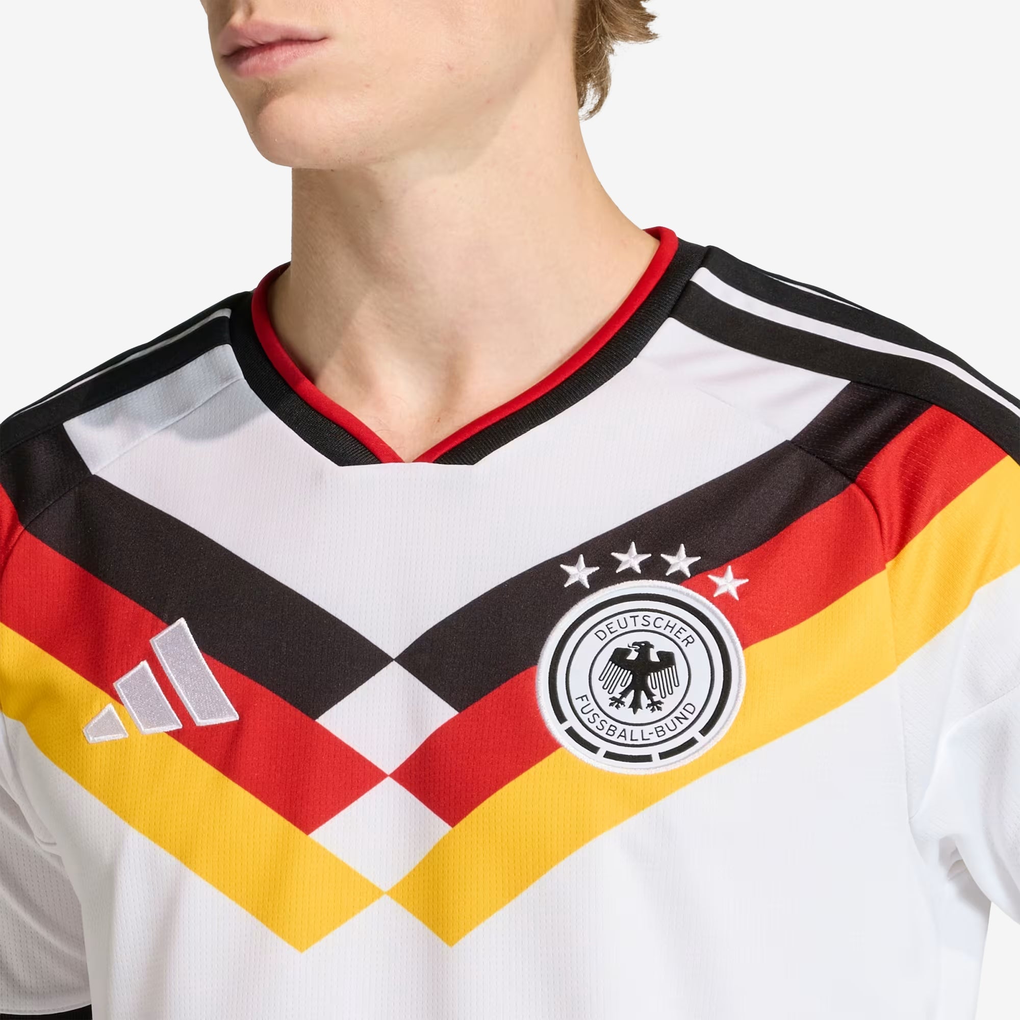 adidas Germany 2026 Stadium Home Men's Soccer Jersey - White