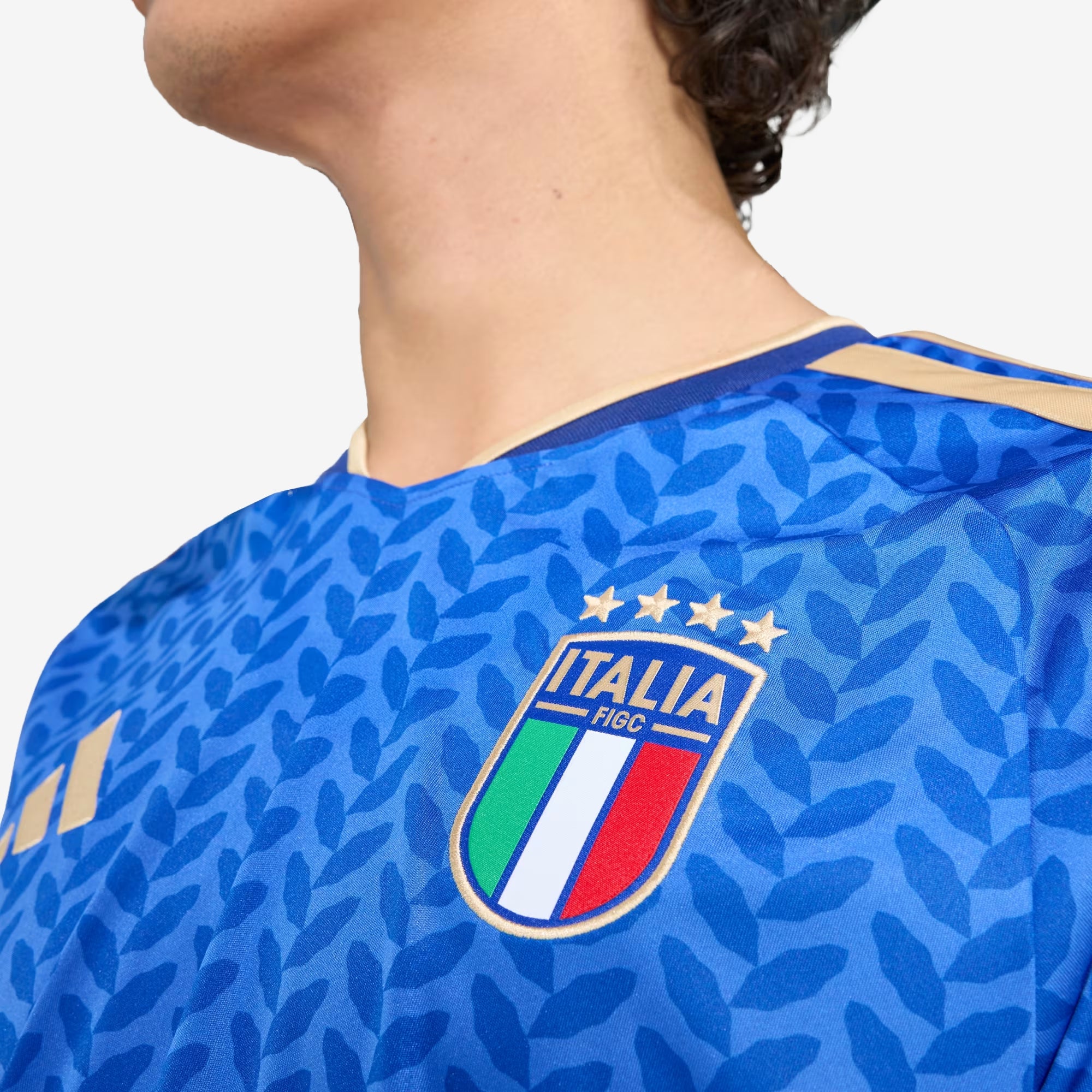 adidas Italy 2026 Stadium Home Men's Soccer Jersey - Bold Blue