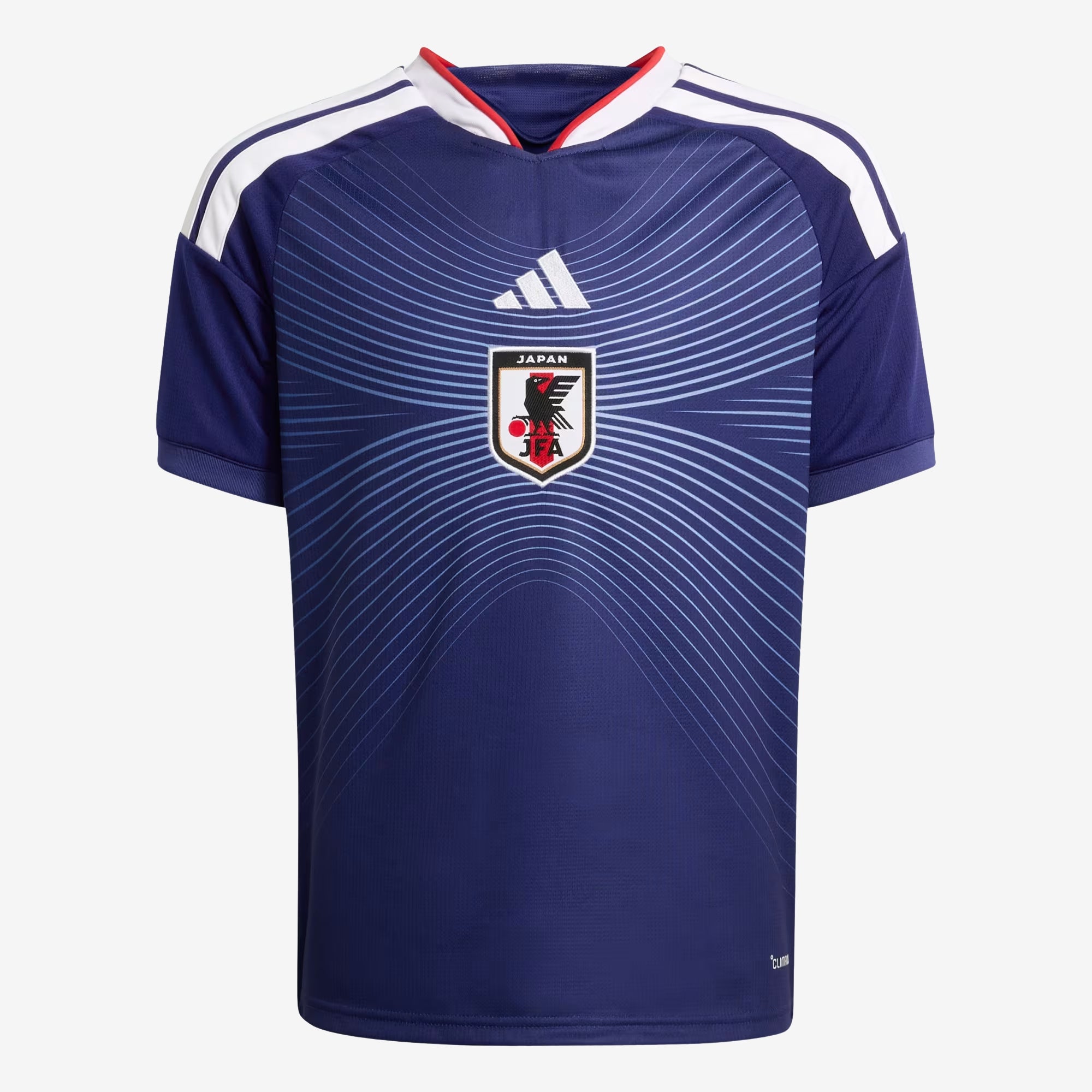 adidas Japan 2026 Stadium Home Big Kids' Soccer Jersey - Japan Blue / Ash Blue