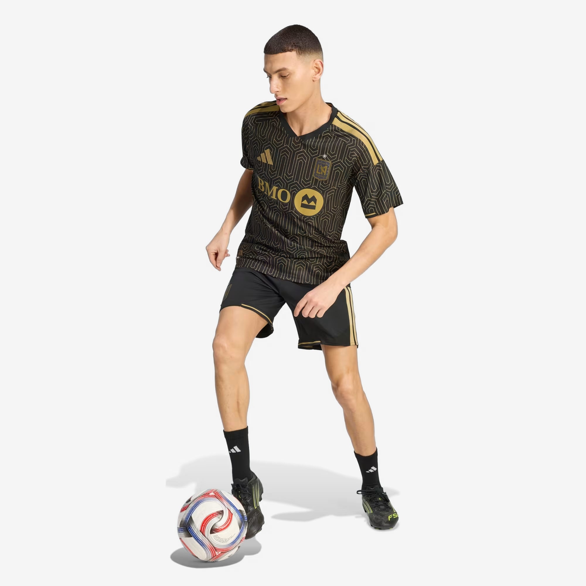 adidas LAFC 2026/27 Match Home Men's Soccer Authentic Jersey - Black