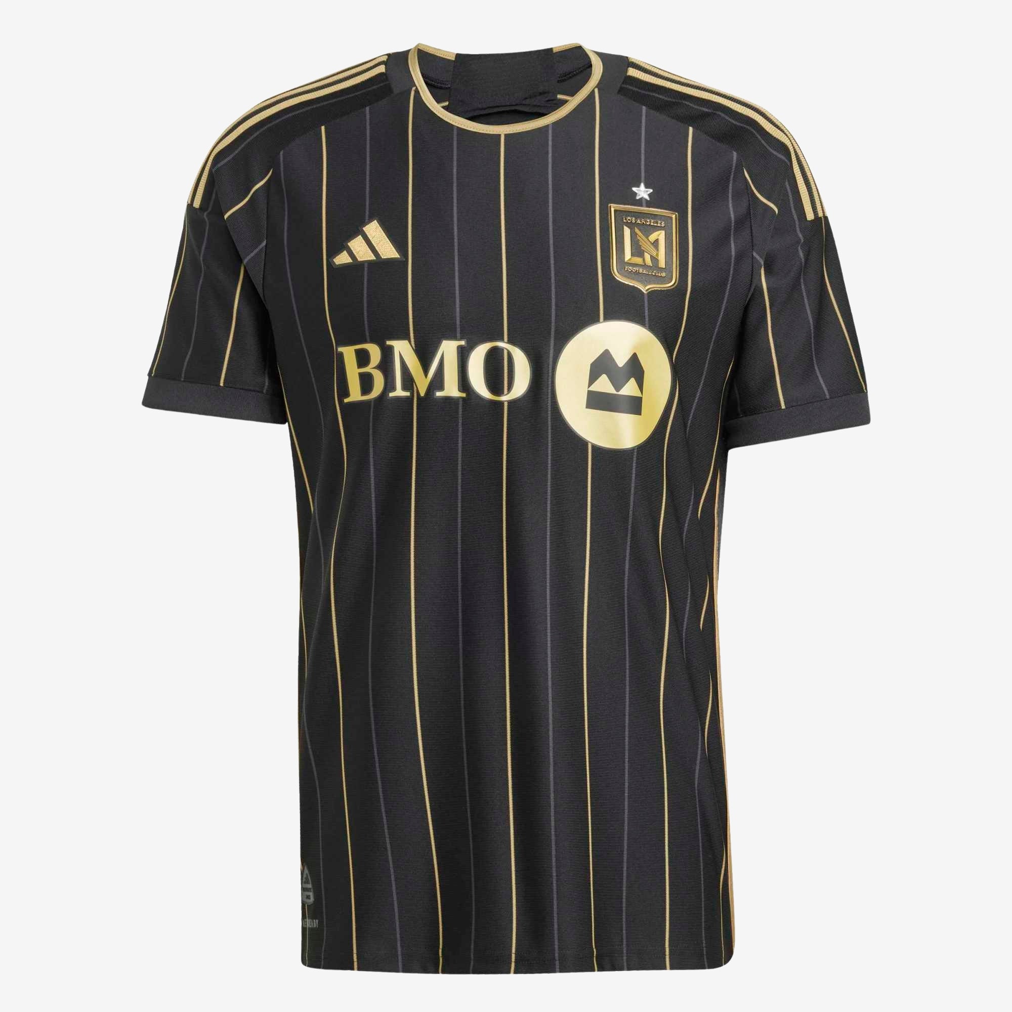 adidas Los Angeles FC 2024/25 Match Home Men's AEROREADY Soccer Authentic Jersey - Black