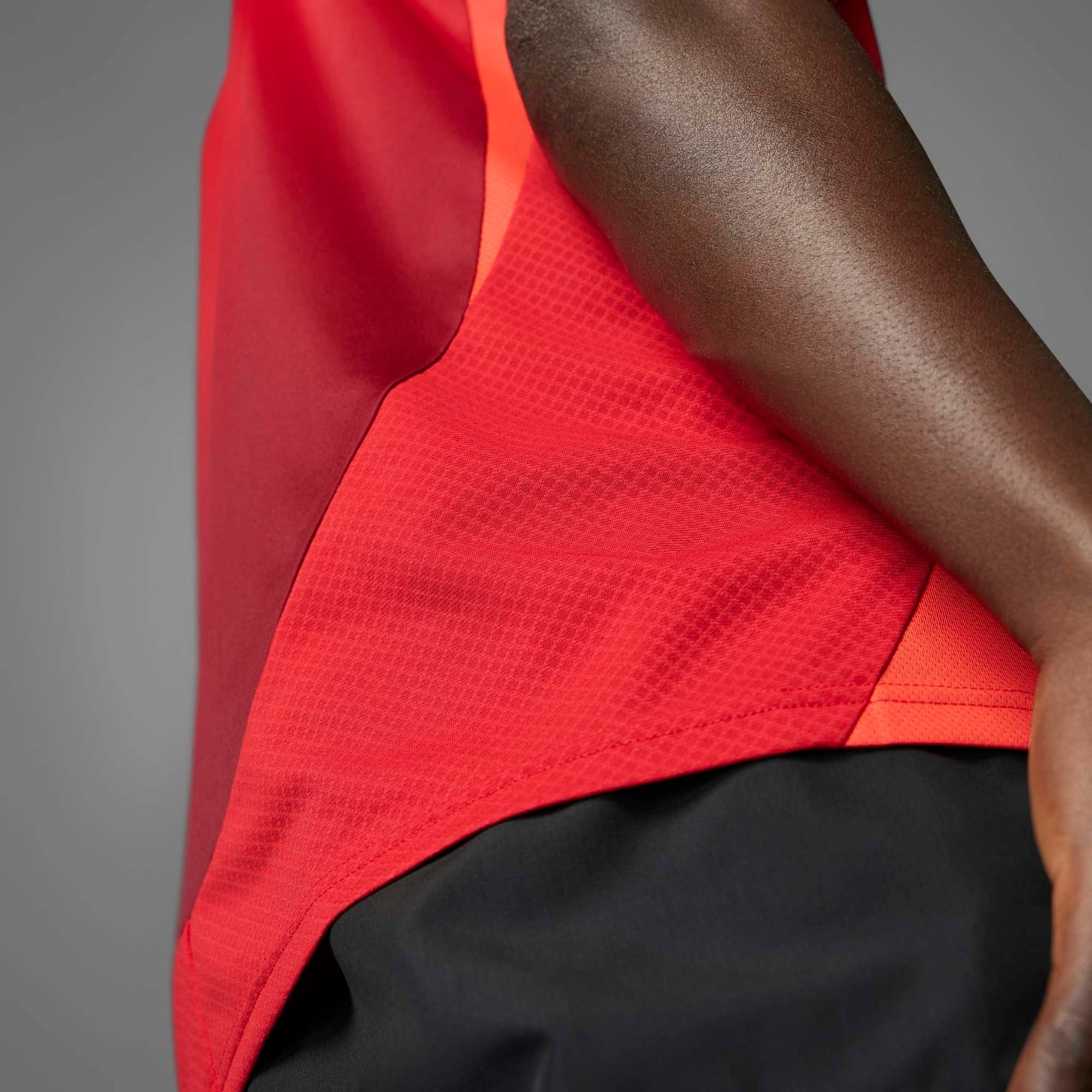 adidas Manchester United 2024/25 Stadium Home Men's Soccer Jersey - Mufc Red