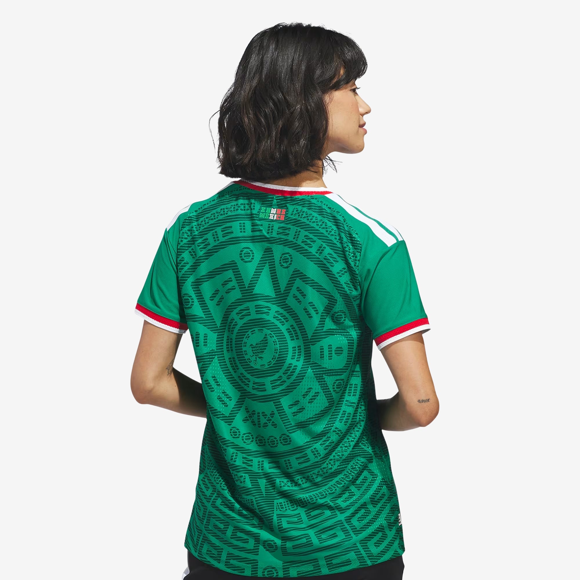 adidas Mexico 2026 Match Home Women's Soccer Authentic Jersey - Bold Green