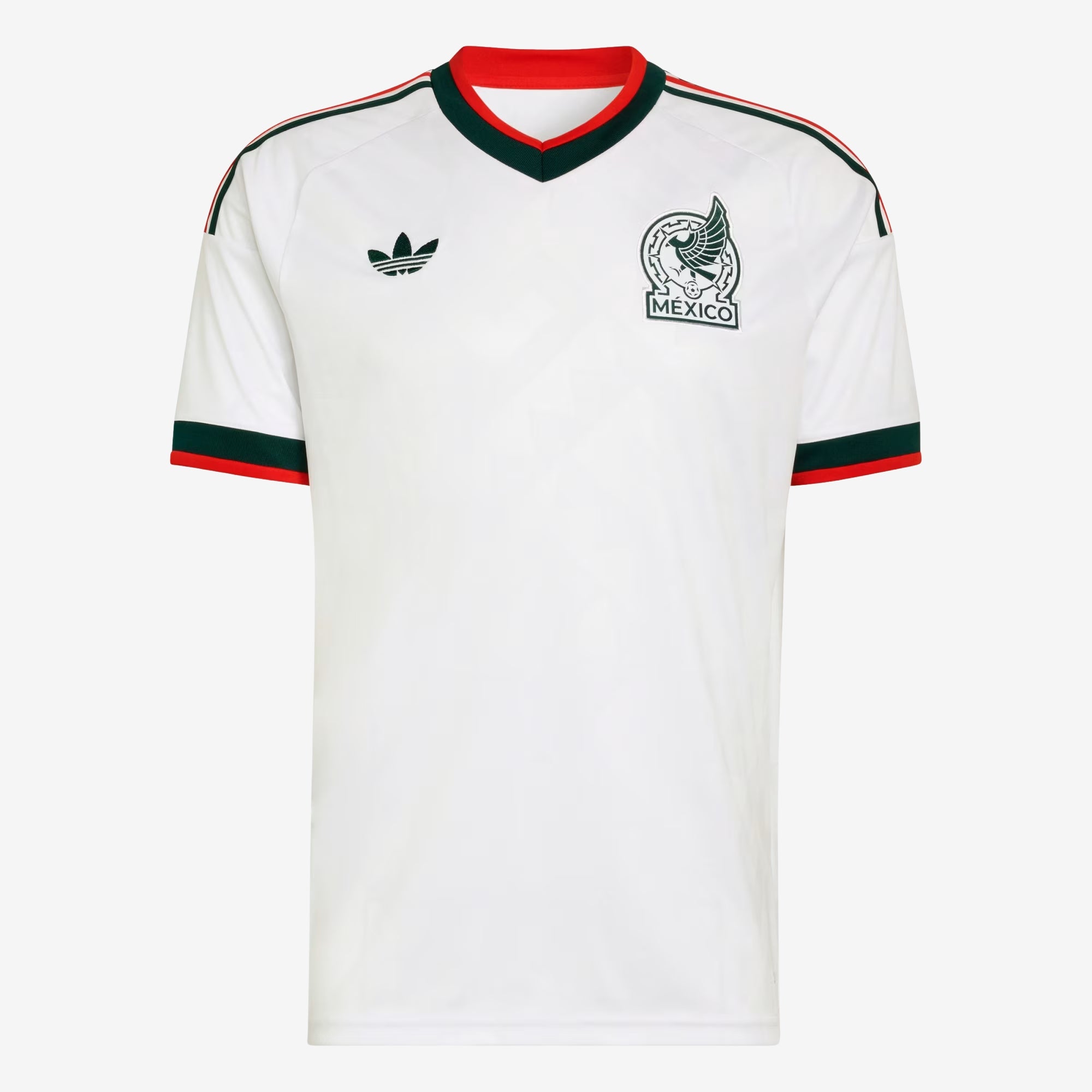 adidas Mexico 2026 Stadium Away Men's Soccer Jersey - White