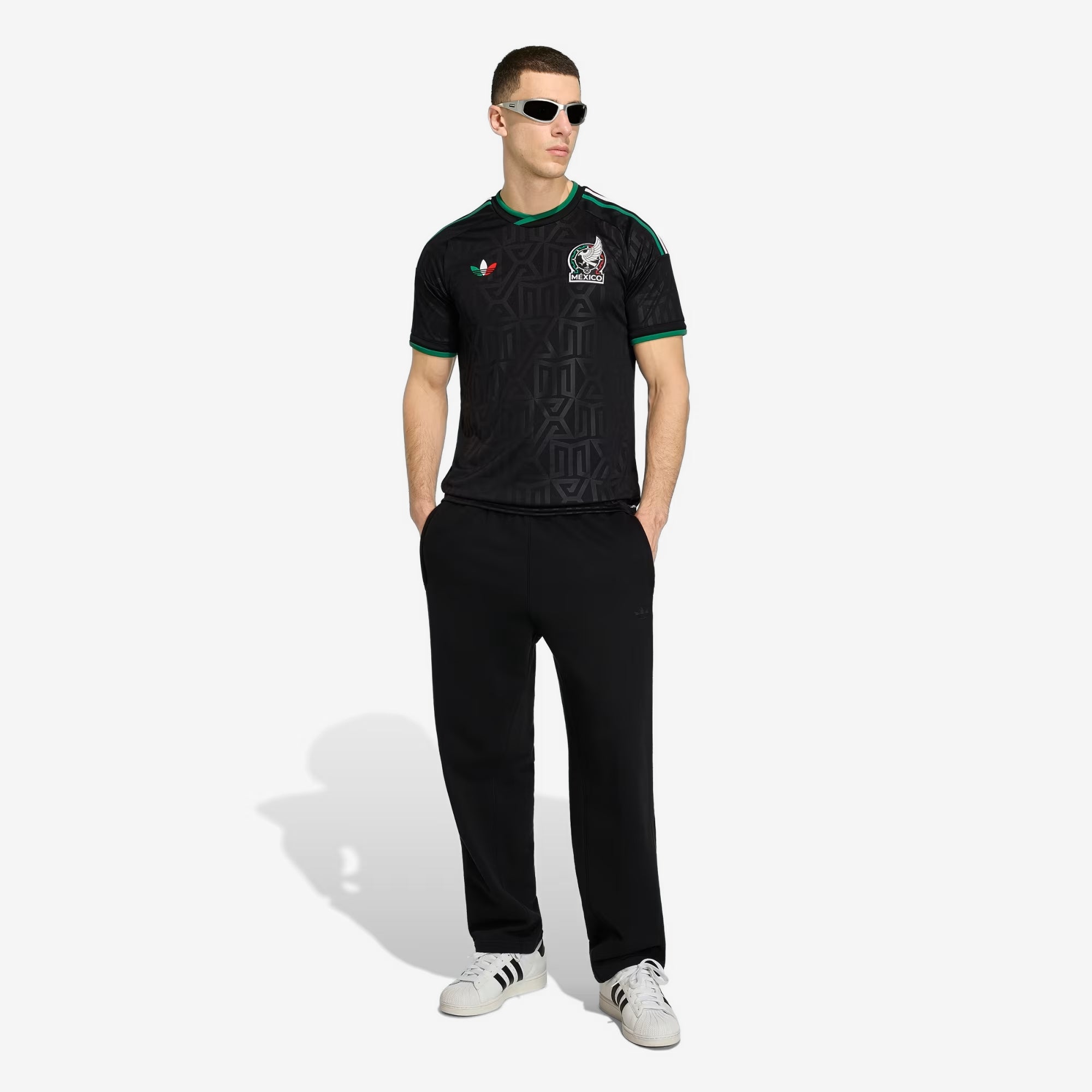 adidas Mexico 2026 Stadium Third Men's Soccer Jersey - Black