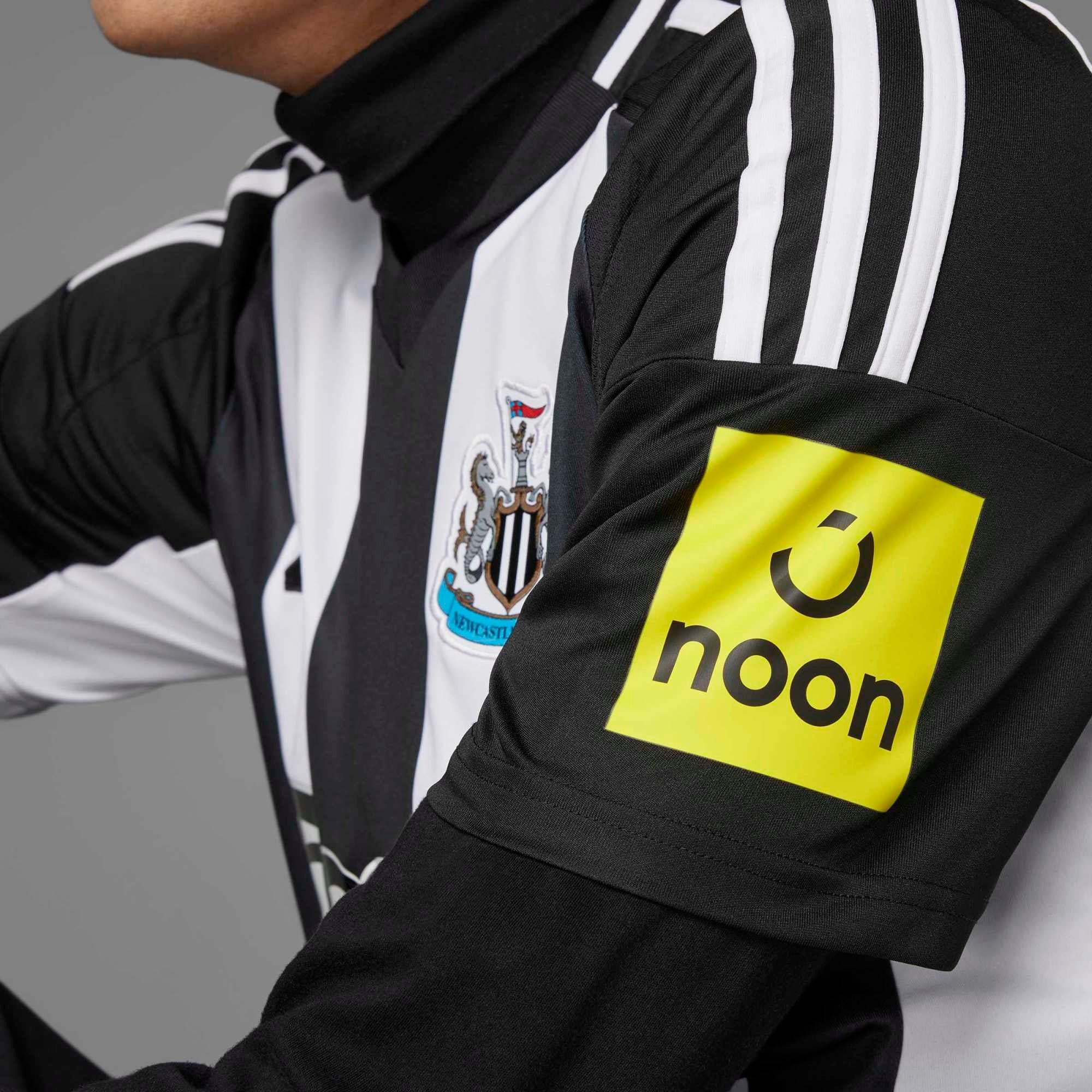 adidas Newcastle United FC 2024/25 Stadium Home Men's Soccer Jersey - Black / White / Onix