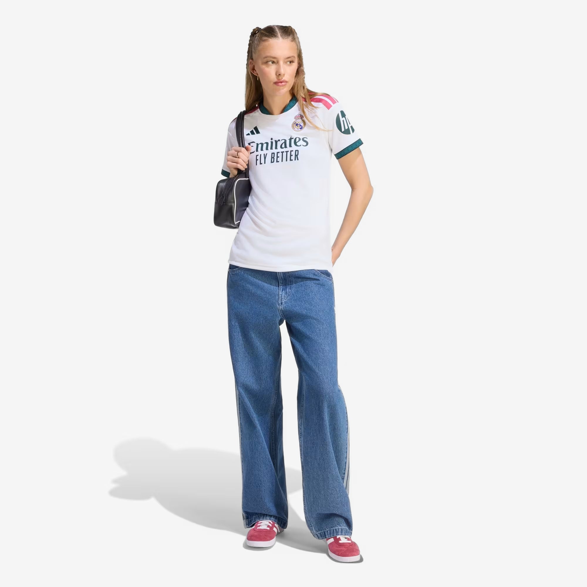 adidas Real Madrid 2026/27 Stadium Home Women's Soccer Jersey - White