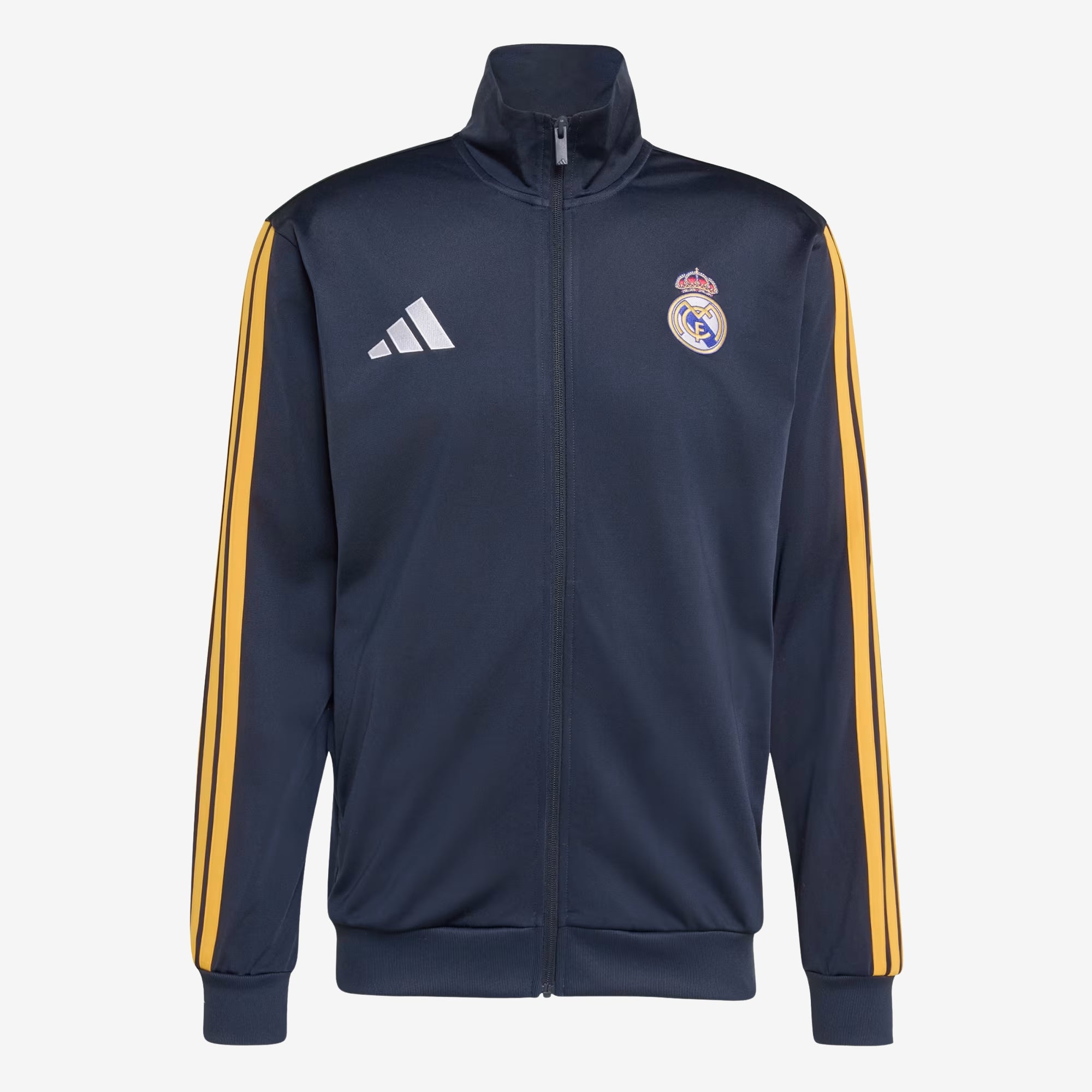 adidas Real Madrid DNA Top Men's Full-Zip Soccer Track Jacket - Night Navy