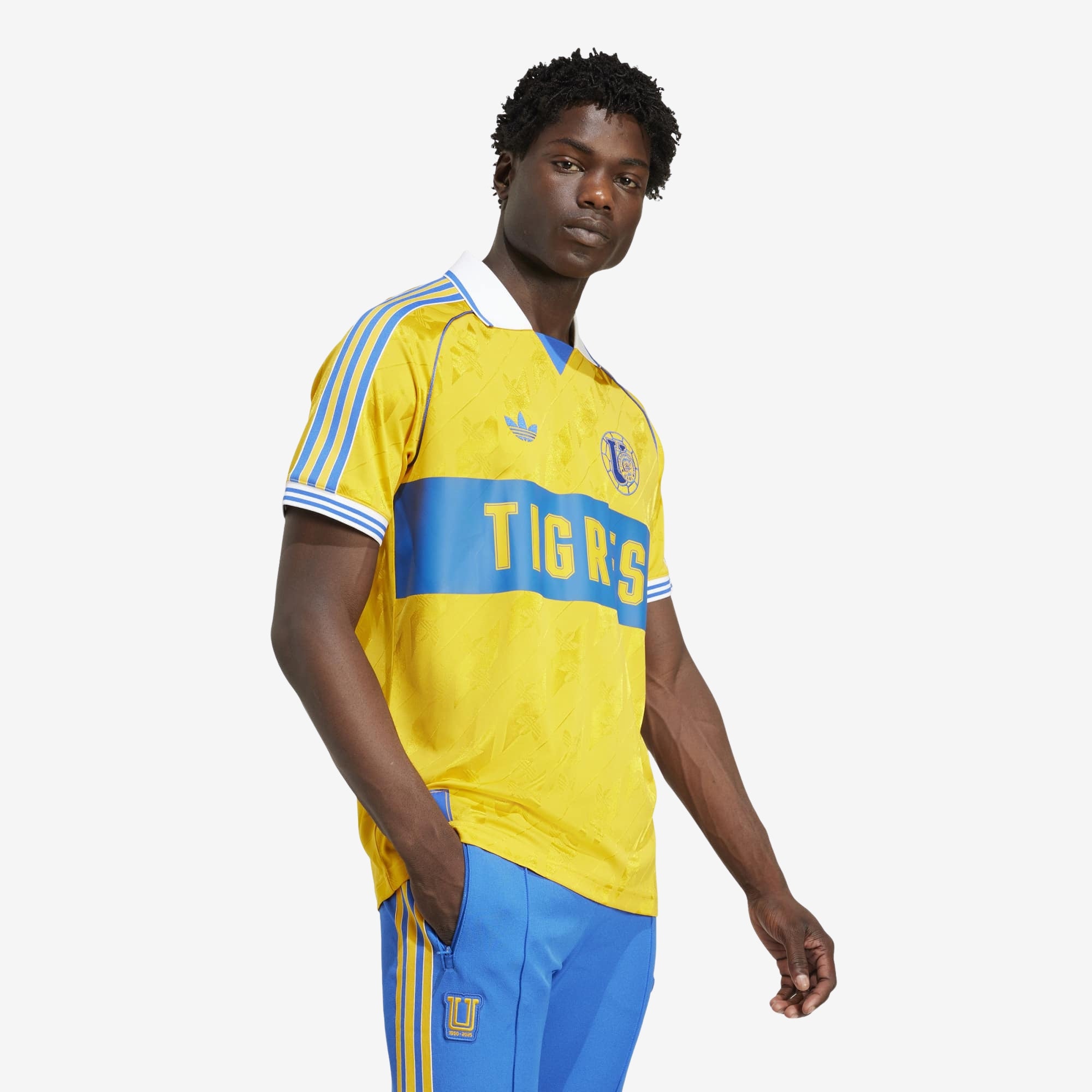 adidas Tigres UANL Stadium Anniversary Men's Soccer Jersey - Collegiate Gold