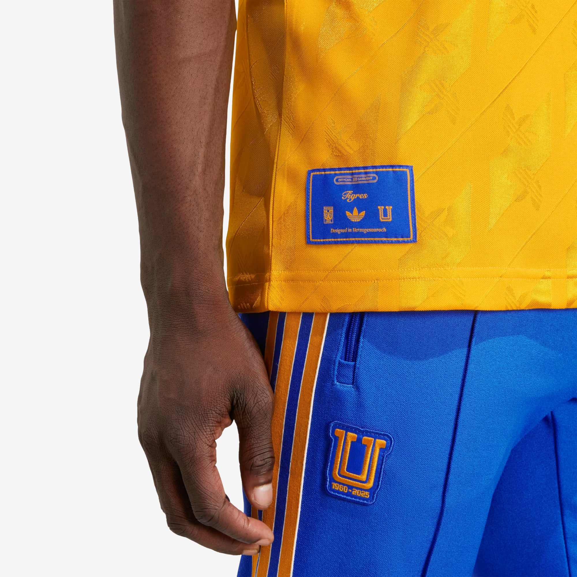 adidas Tigres UANL Stadium Anniversary Men's Soccer Jersey - Collegiate Gold