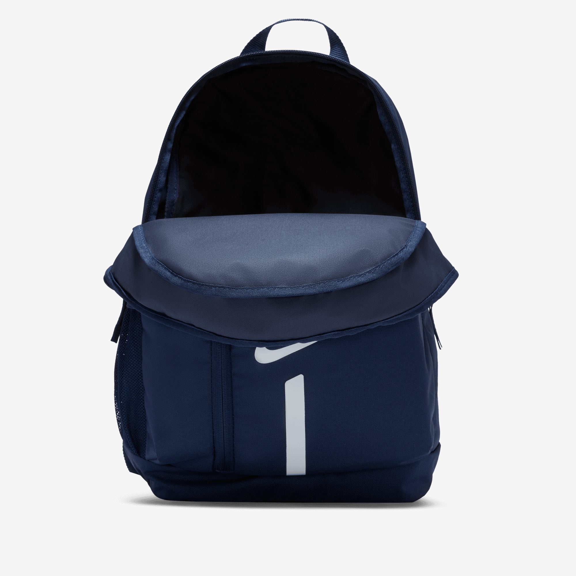 Nike Academy Team Kids' Soccer Backpack (22L) - Midnight Navy/Black/White