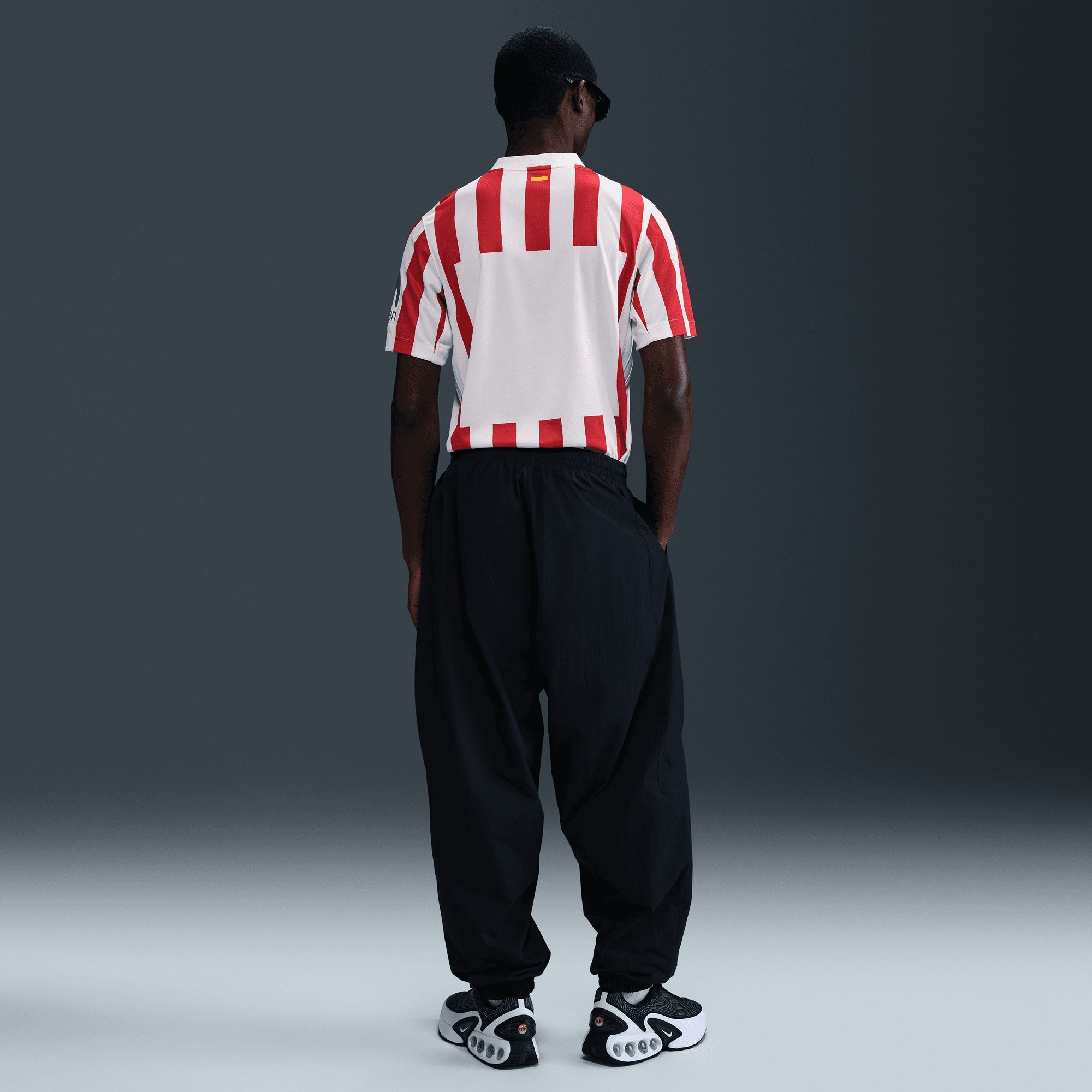 Nike Atlético Madrid 2025/26 Stadium Home Men's Dri-FIT Soccer Replica Jersey - Sport Red/White/Hyper Royal