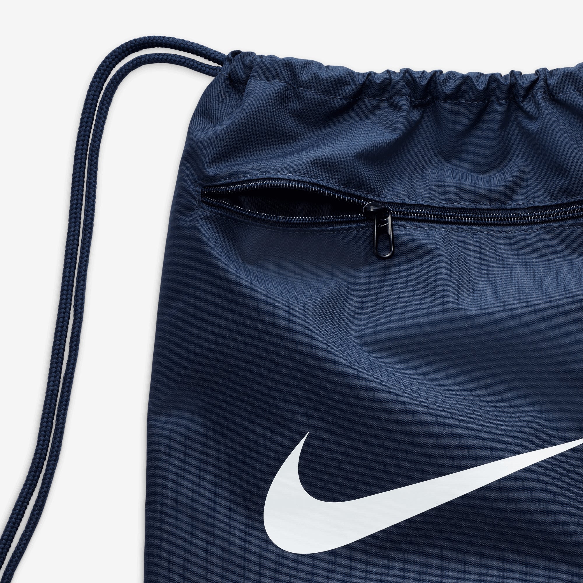 Nike Brasilia 9.5 Training Gym Sack (18L) - Midnight Navy/Black/White