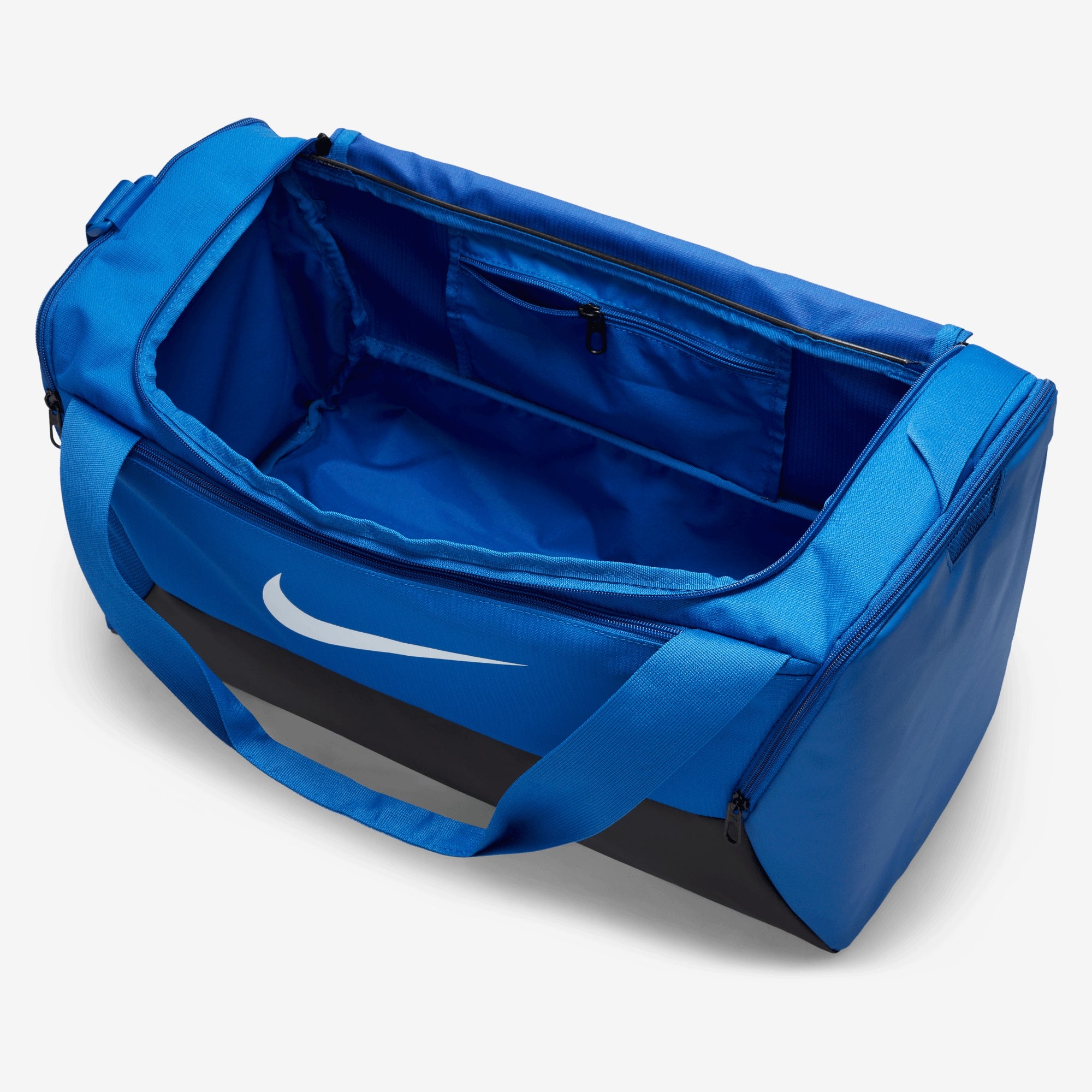 Nike Brasilia Training Duffel Bag (Small, 41L) - Game Royal/Black/White