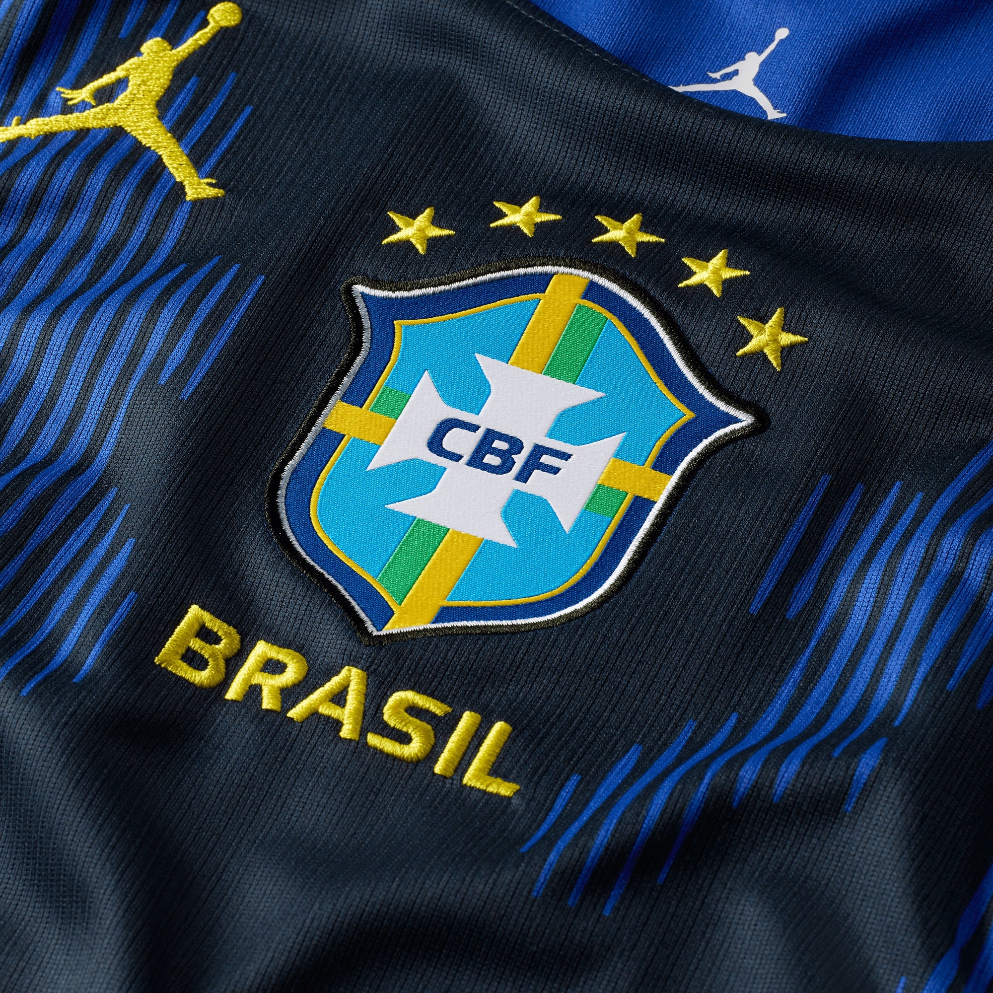 Nike Brazil 2026 Stadium Away Men's Jordan Dri-FIT Soccer Replica Jersey - Old Royal/Black