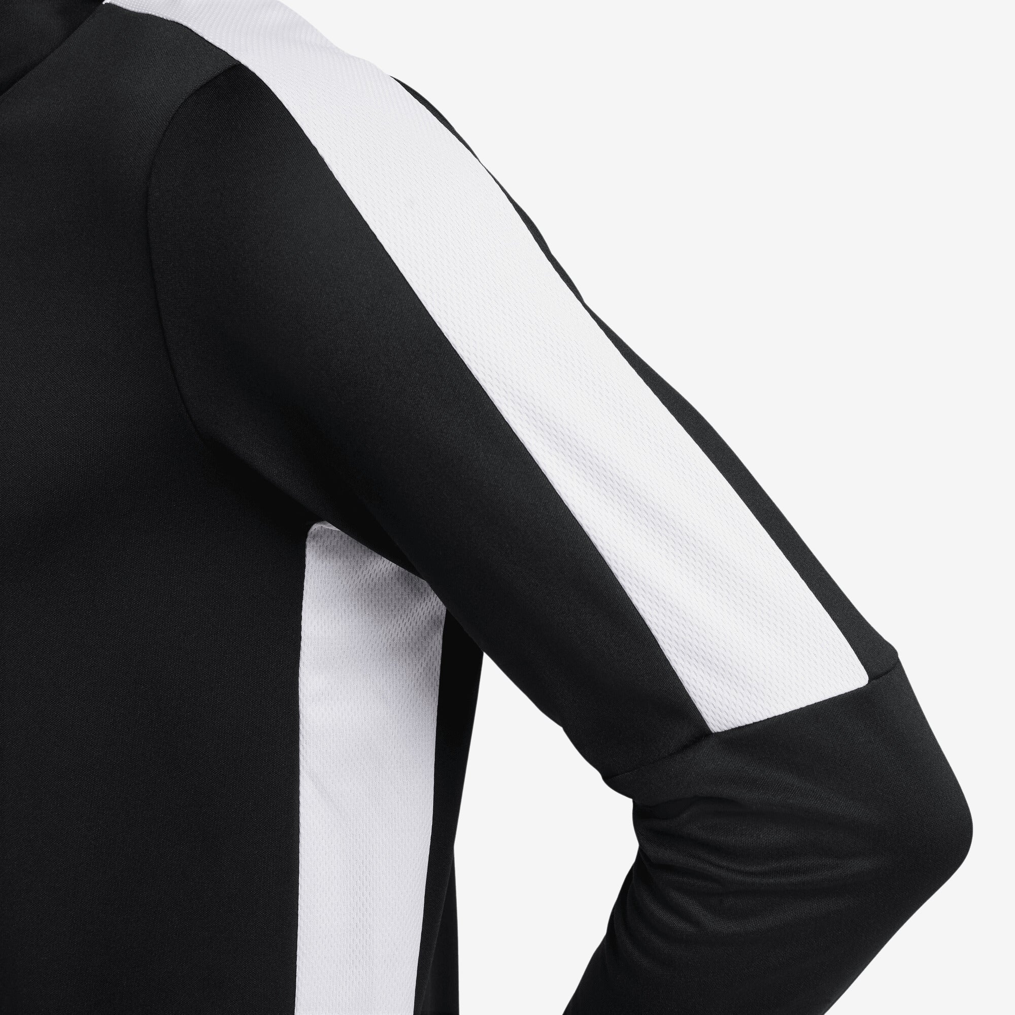 Nike Dri-FIT Academy Men's Soccer Drill Top (Stock) - Black/White/White