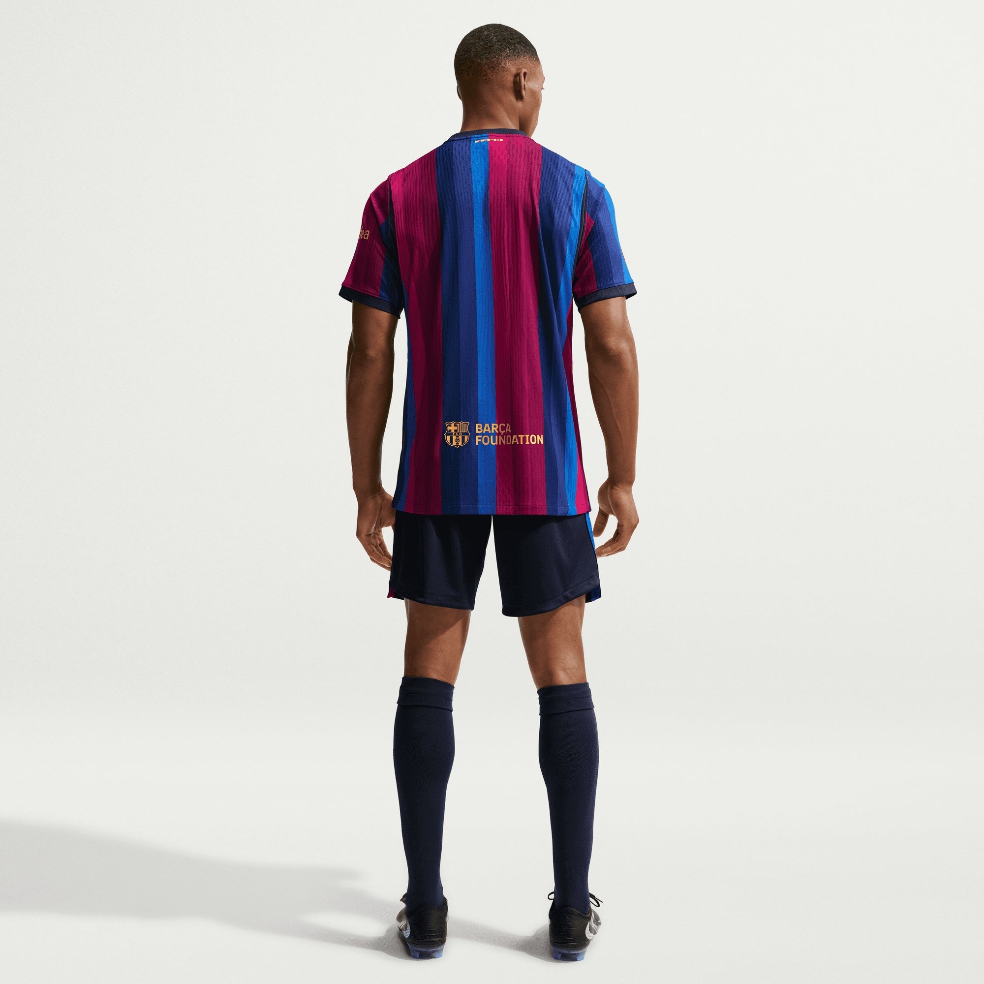 Nike FC Barcelona 2026/27 Match Home Men's Aero-FIT Soccer Authentic Jersey - Deep Garnet/Blue Void/Mineral Yellow