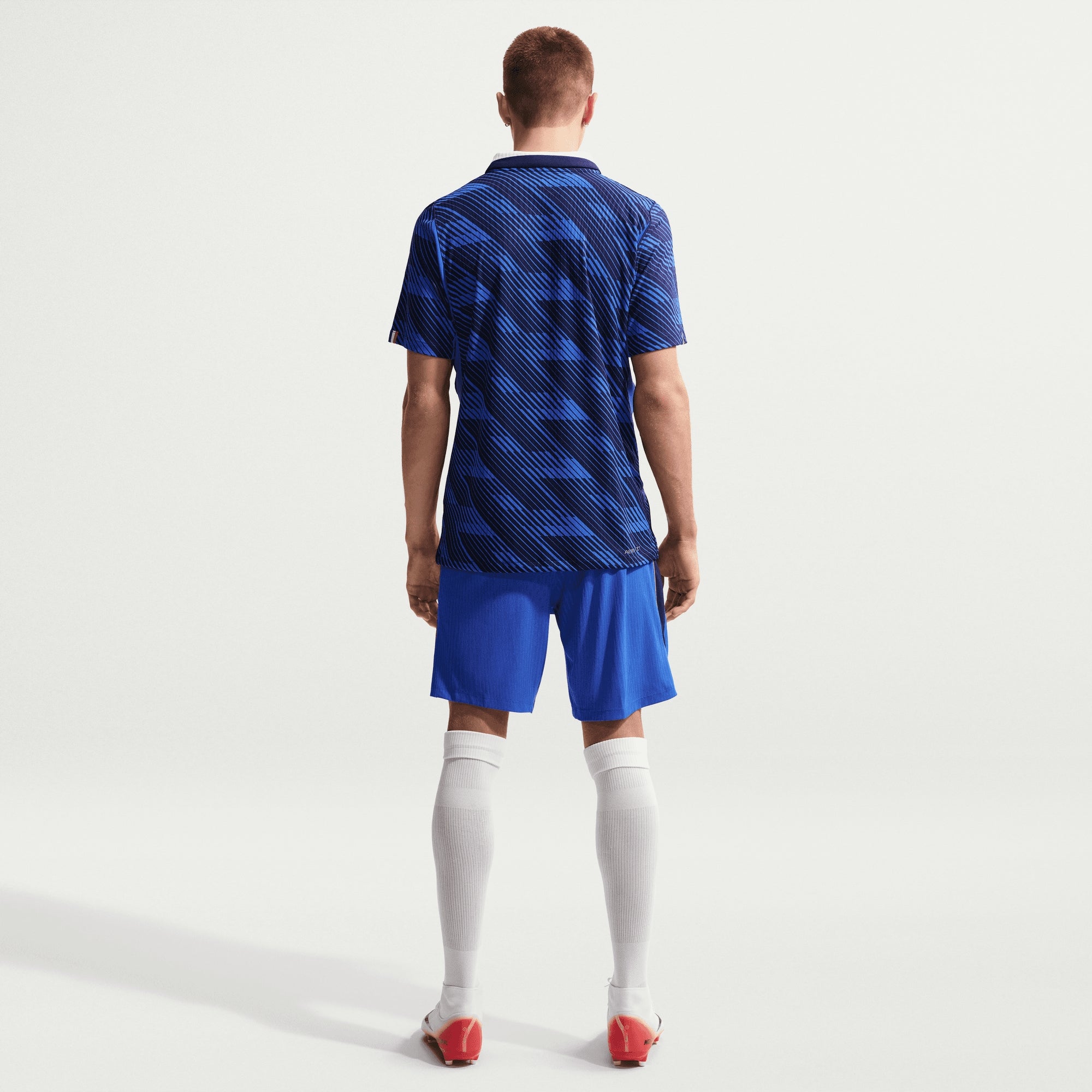 Nike France 2026/27 Match Home Men's Aero-FIT Soccer Authentic Jersey - Game Royal/Metallic Copper