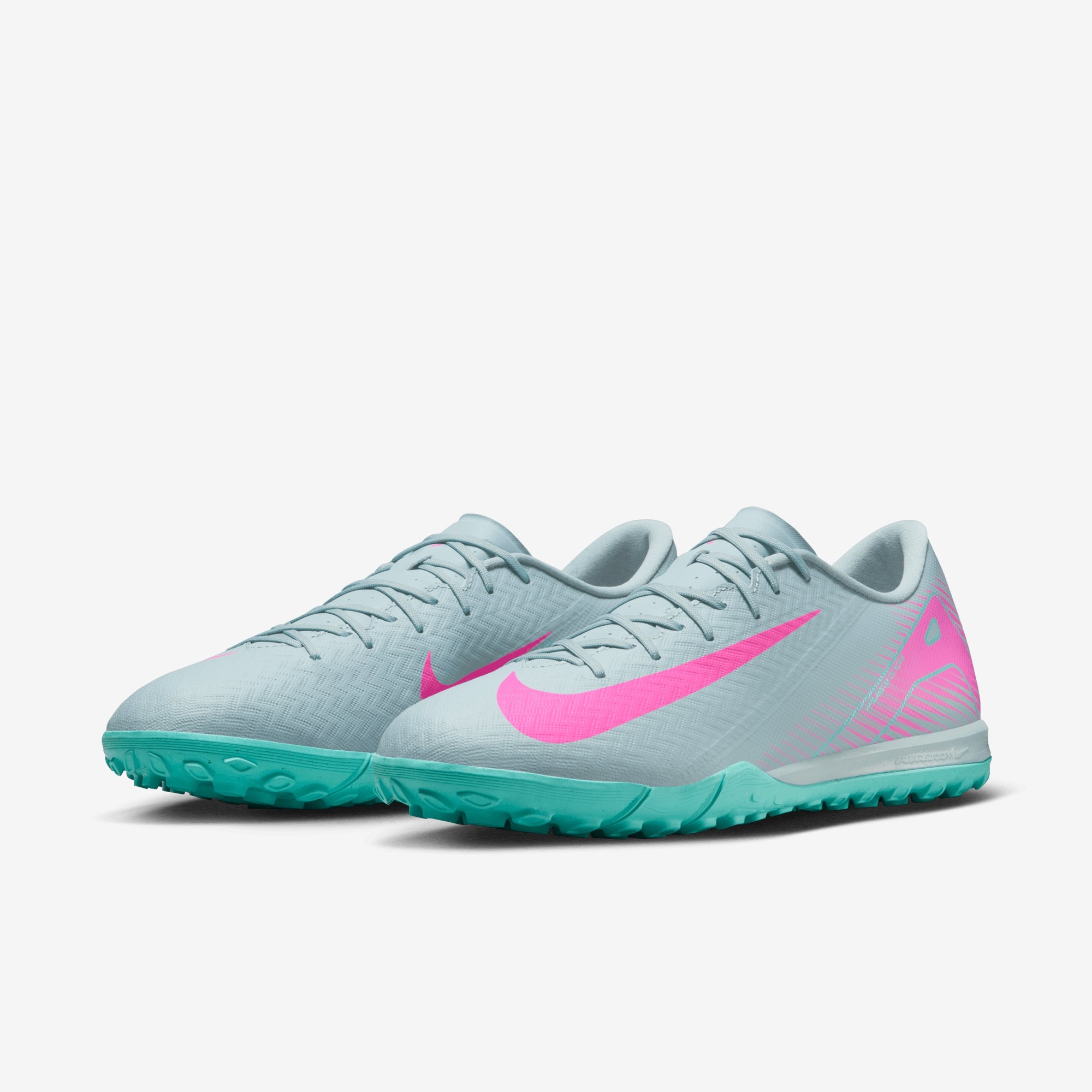 Nike Mercurial Vapor 16 Academy TF Low-Top Soccer Shoes - Ocean Cube/Pink Blast