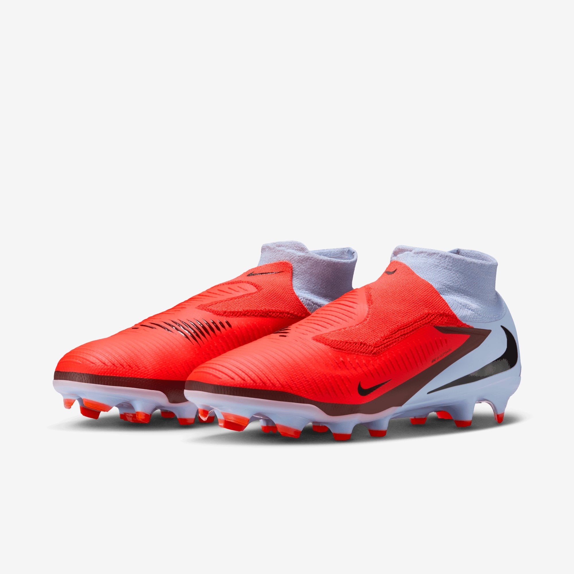 Nike Phantom 6 High Pro Firm-Ground Soccer Cleats - Royal Tint/Bright Crimson