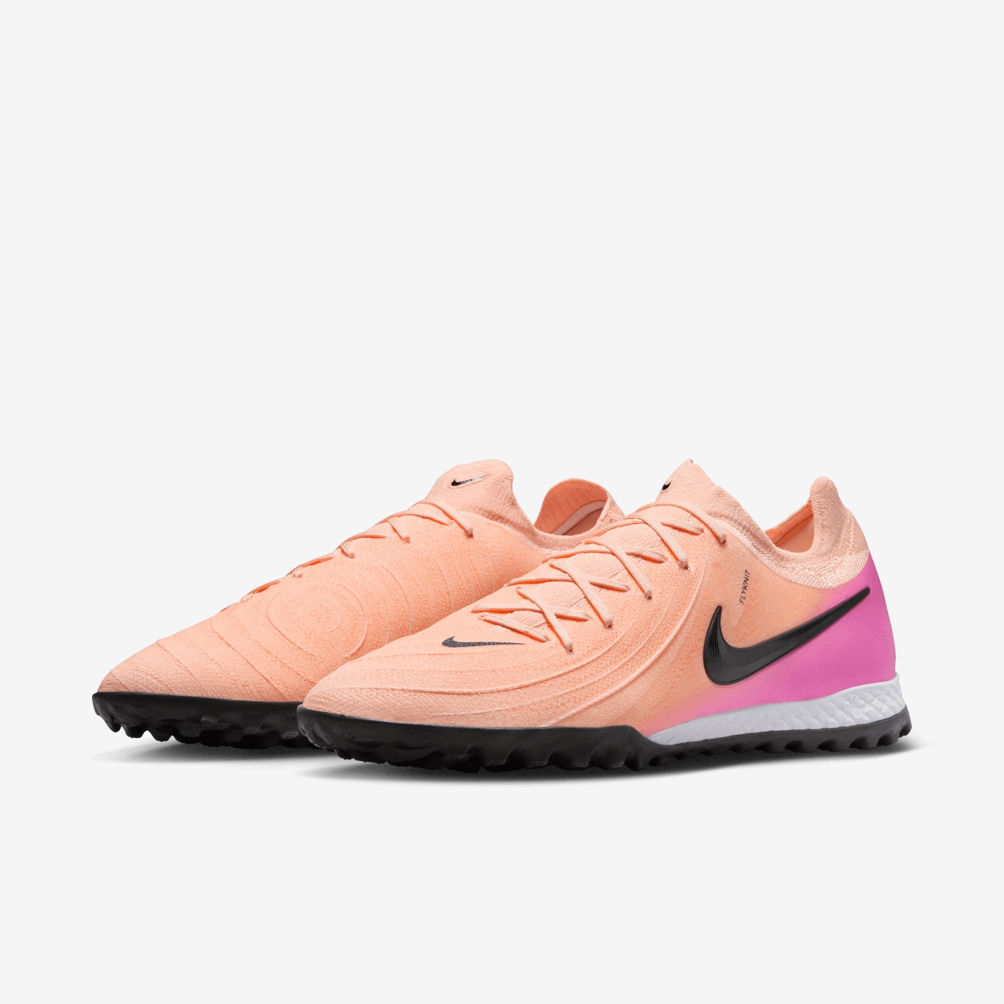 Nike Phantom GX 2 Pro TF Low-Top Soccer Shoes - Crimson Tint/Black-Pink Blast