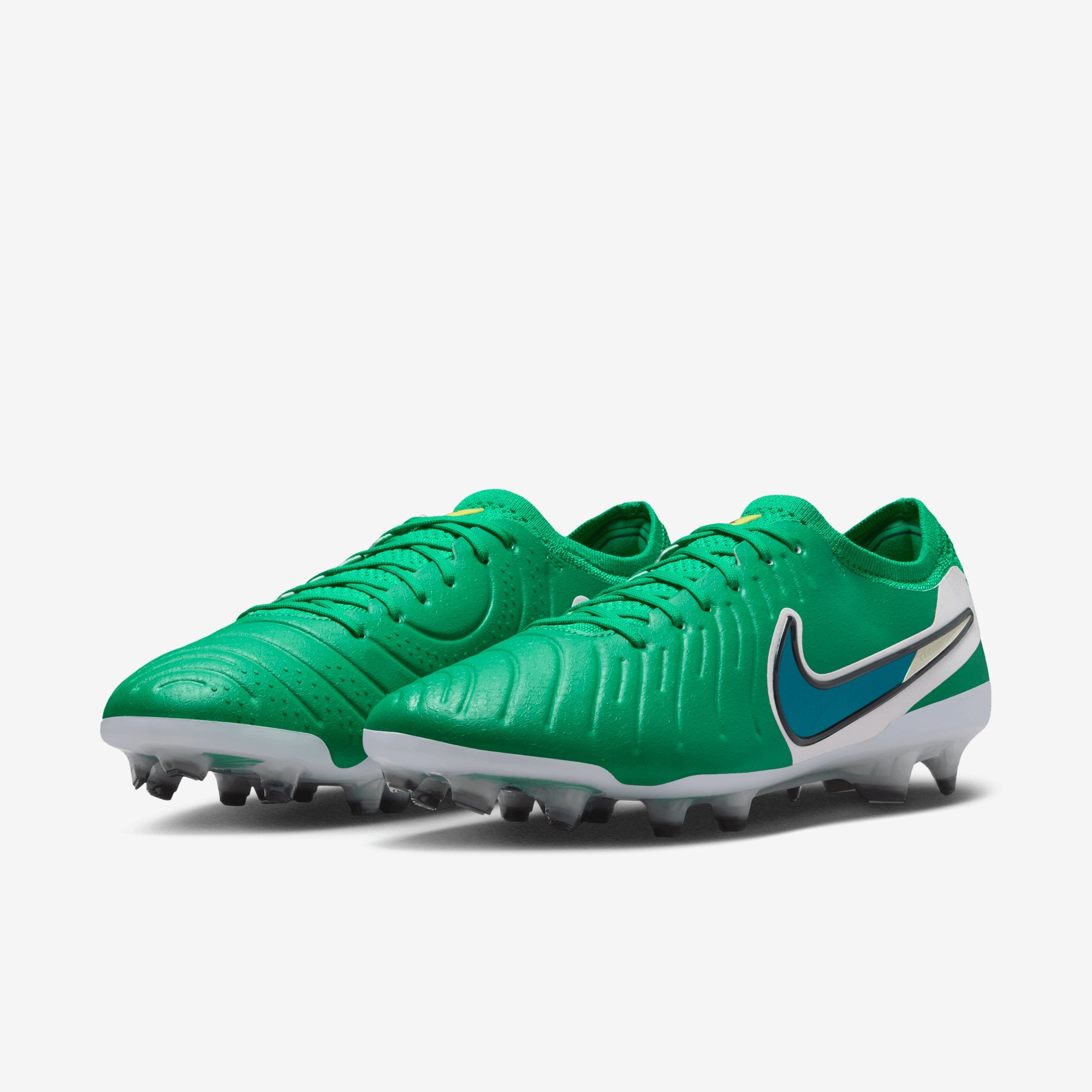 Nike Tiempo Legend 10 Elite Firm-Ground Low-Top Soccer Cleats - Stadium Green/Dark Obsidian