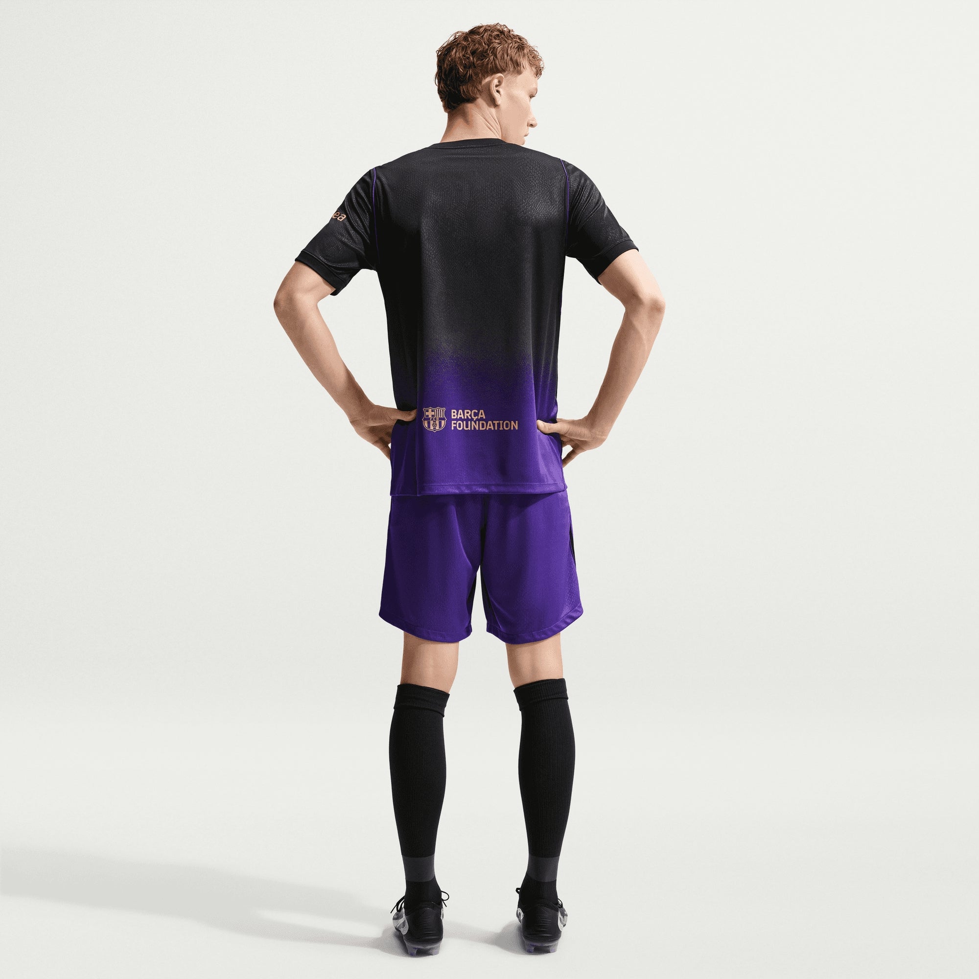 Nike x Kobe Bryant FC Barcelona 2026/27 Stadium Away Men's Dri-FIT Soccer Replica Jersey - Field Purple/Field Purple/Metallic Gold