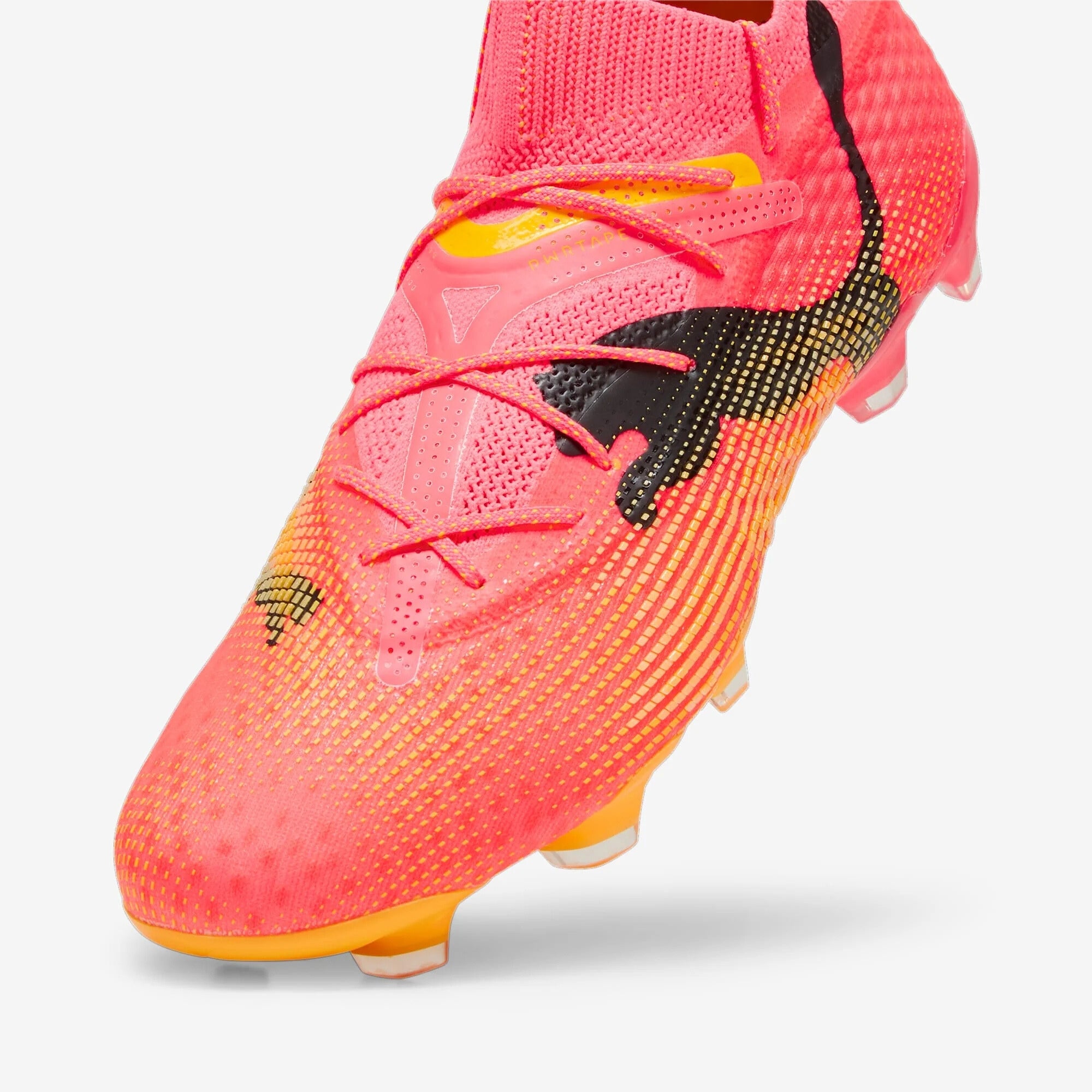 PUMA FUTURE 7 ULTIMATE Firm/Artificial-Ground Low-Top Soccer Cleats - PUMA Black-Sun Stream