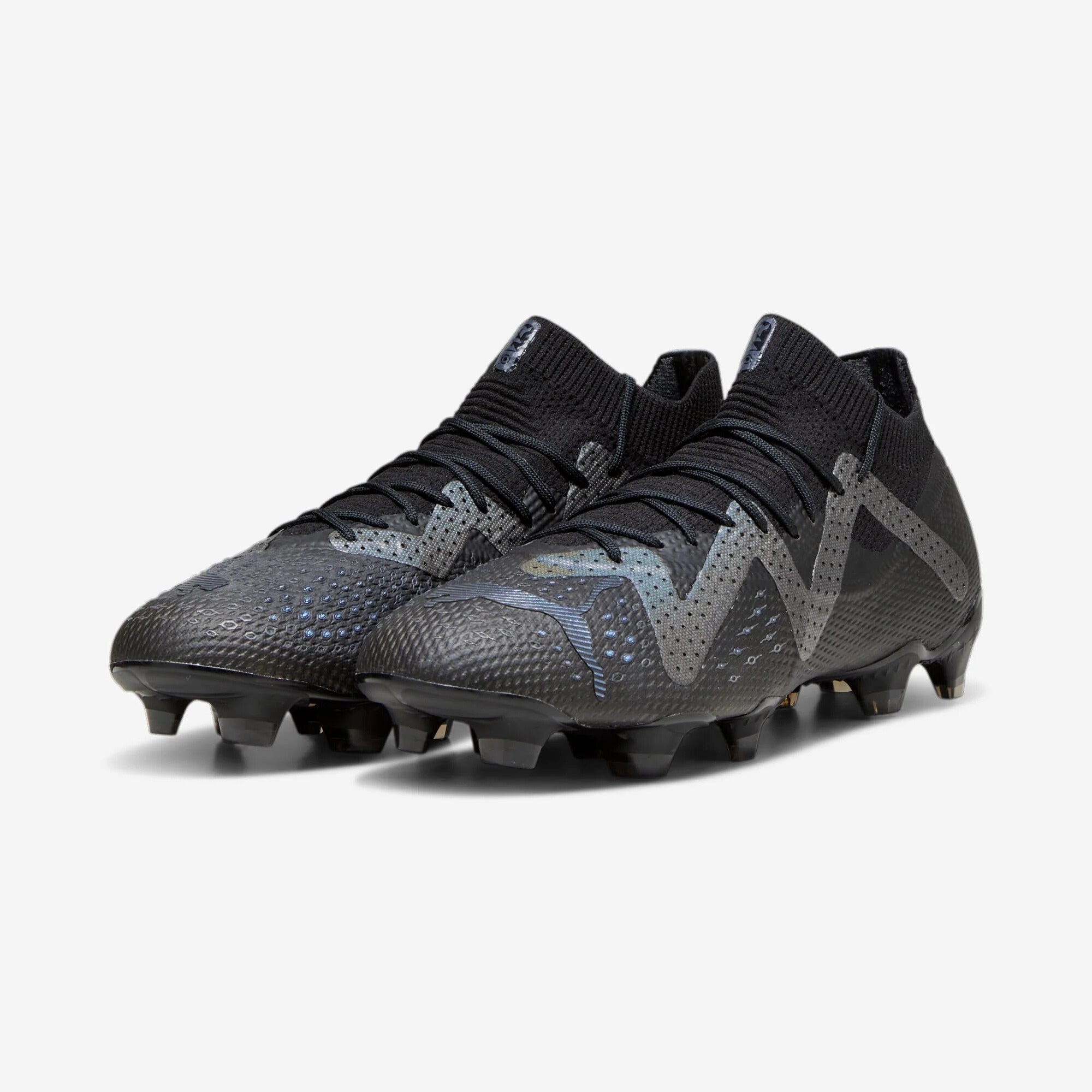 PUMA FUTURE ULTIMATE Firm/Artificial-Ground Low-Top Soccer Cleats - PUMA Black-Asphalt