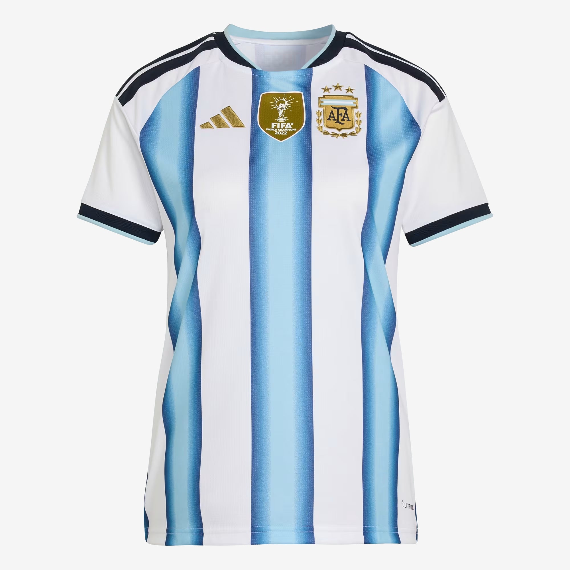 adidas Argentina 2026 Stadium Home Women's Soccer Jersey - White / Icey Blue / Light Blue