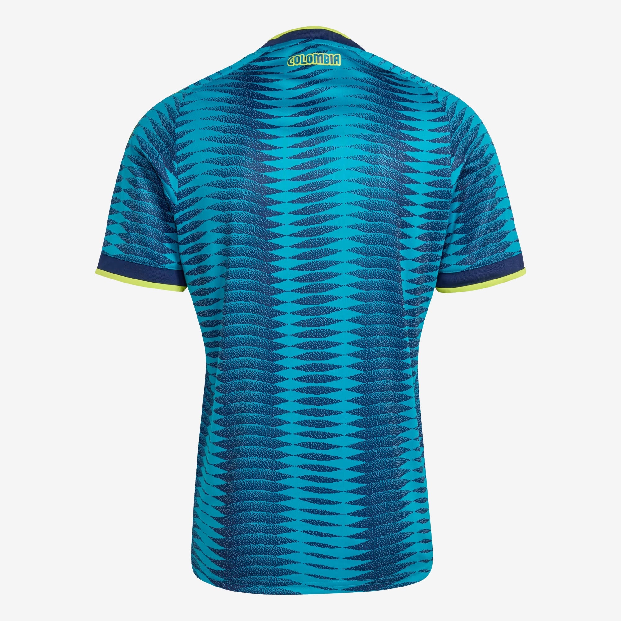 adidas Colombia 2026 Stadium Away Men's Soccer Jersey - Team Navy Blue 2 / Mystery Petrol