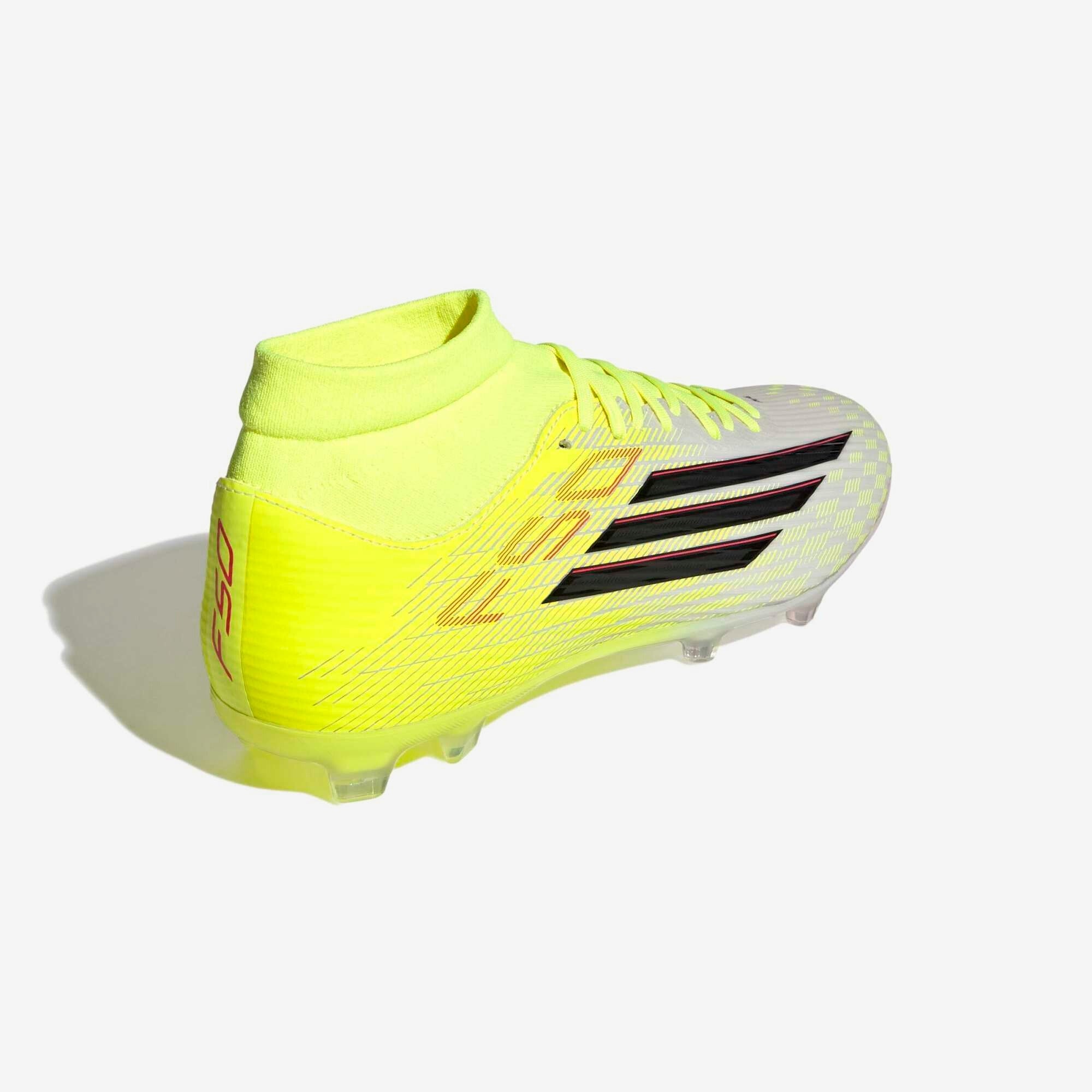 adidas F50 League Mid Cut Firm/Multi-Ground Low-Top Soccer Cleats -