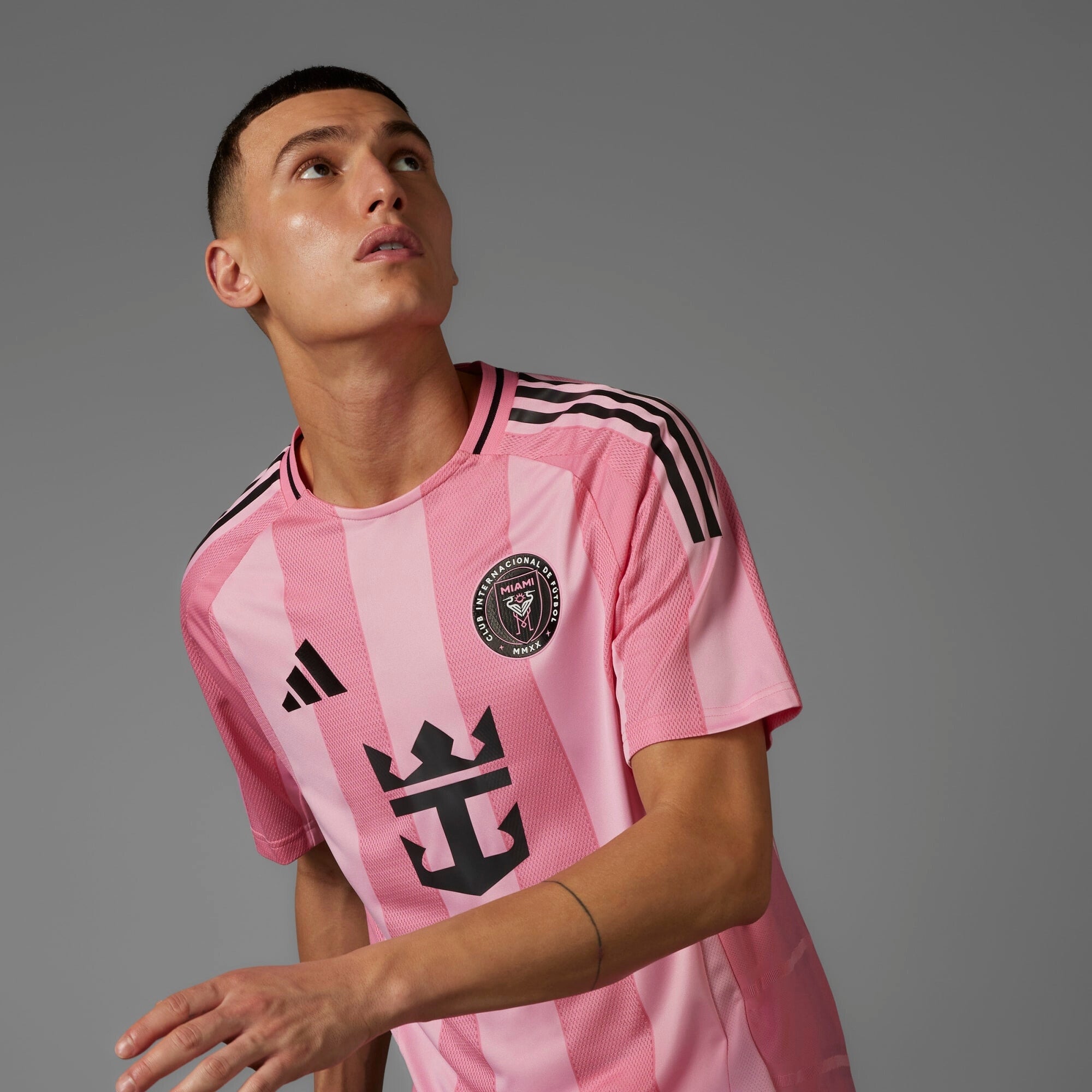 adidas Inter Miami CF 2025/26 Match Home Men's AEROREADY Soccer Authentic Jersey - Easy Pink