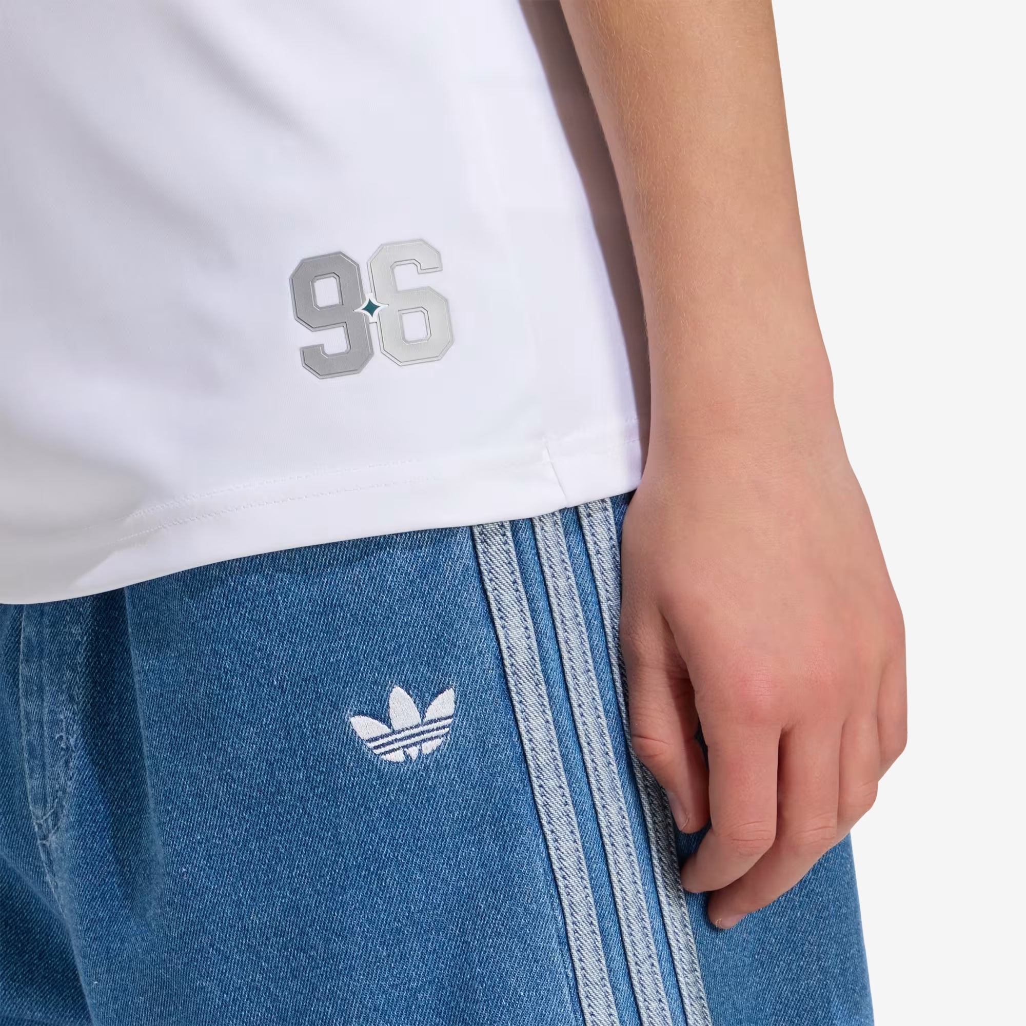 adidas LA Galaxy 2026/27 Stadium Home Big Kids' Soccer Jersey - White