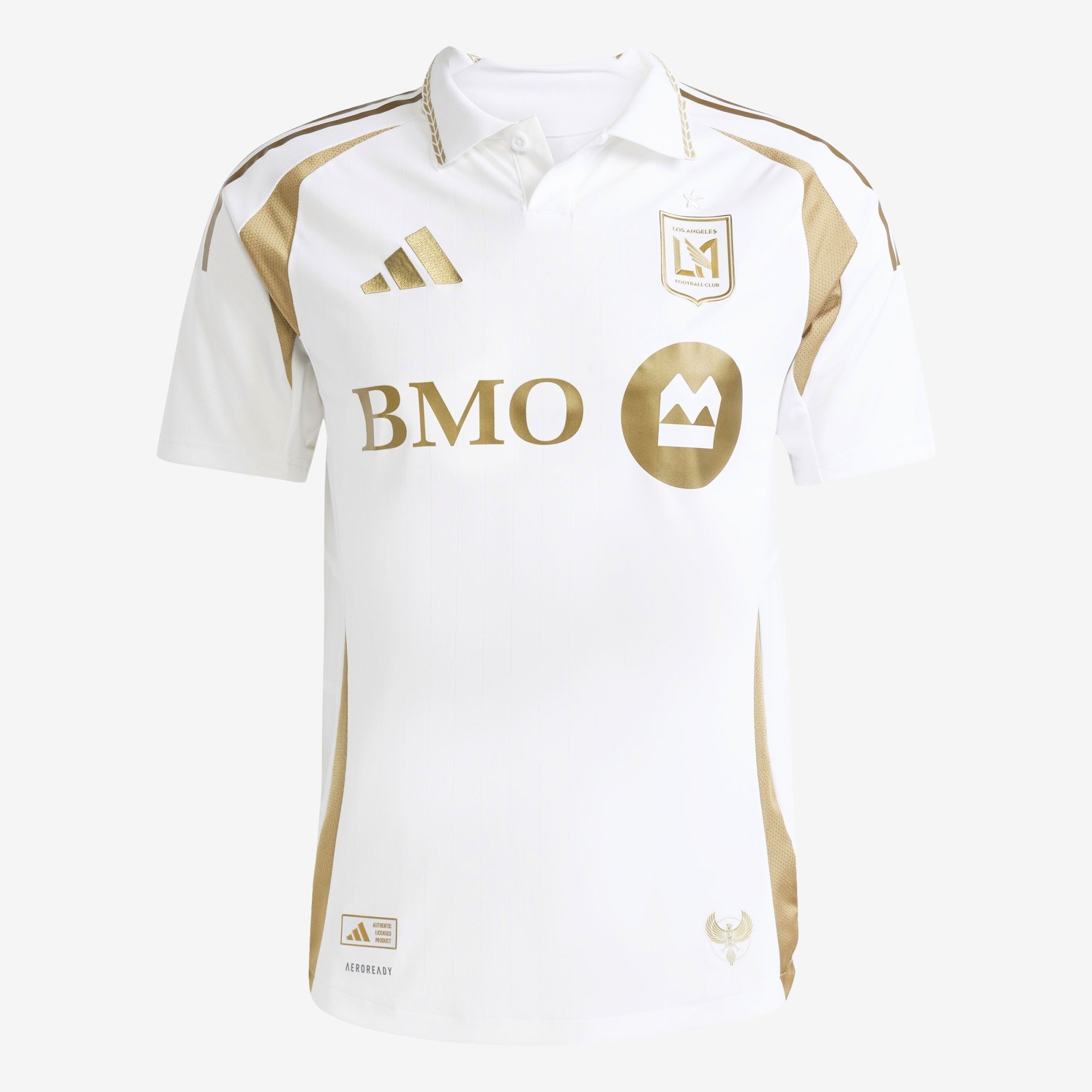 adidas LAFC 2025/26 Match Away Men's AEROREADY Soccer Authentic Jersey - White