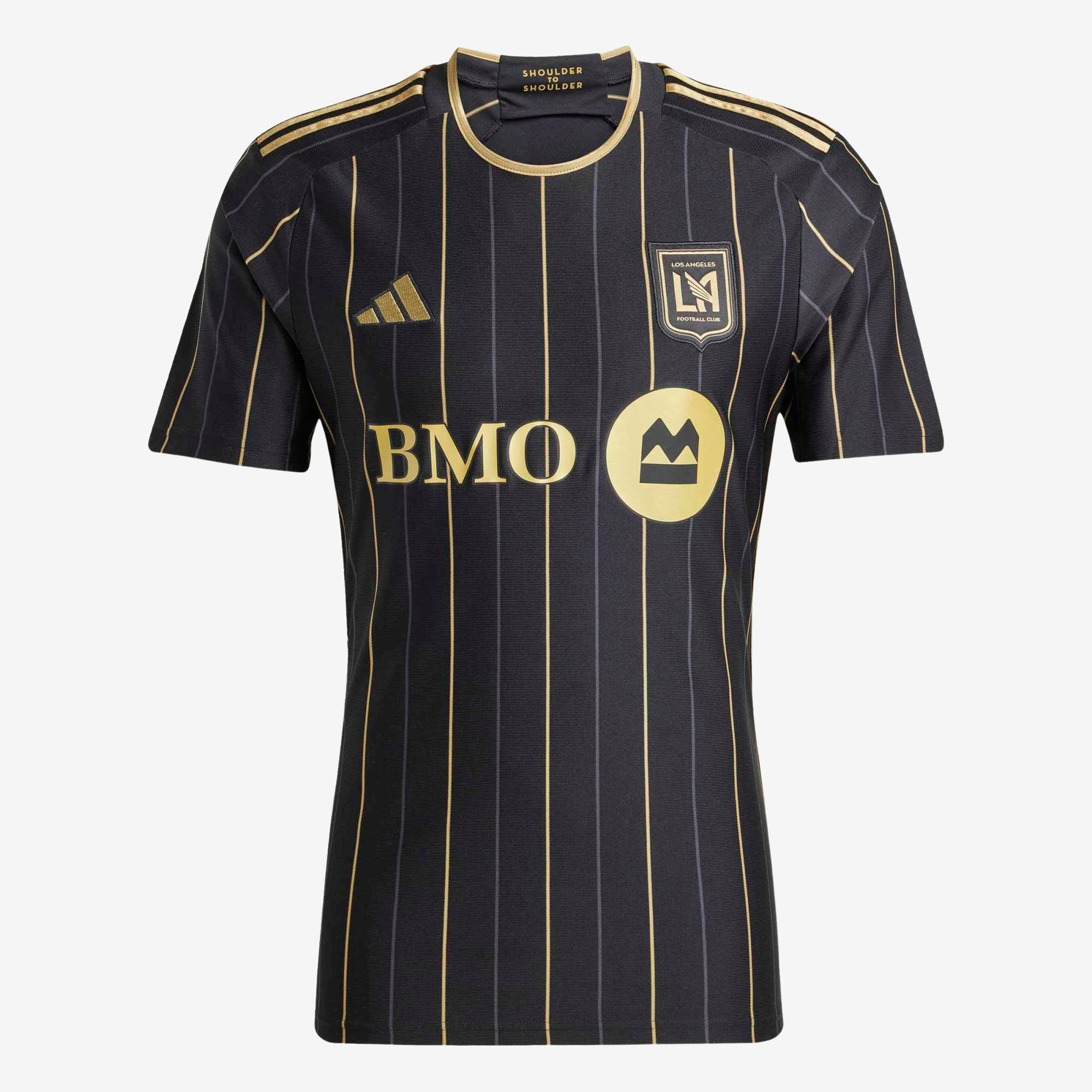 adidas Los Angeles Football Club 2024/25 Stadium Home Men's AEROREADY Soccer Replica Jersey - Black