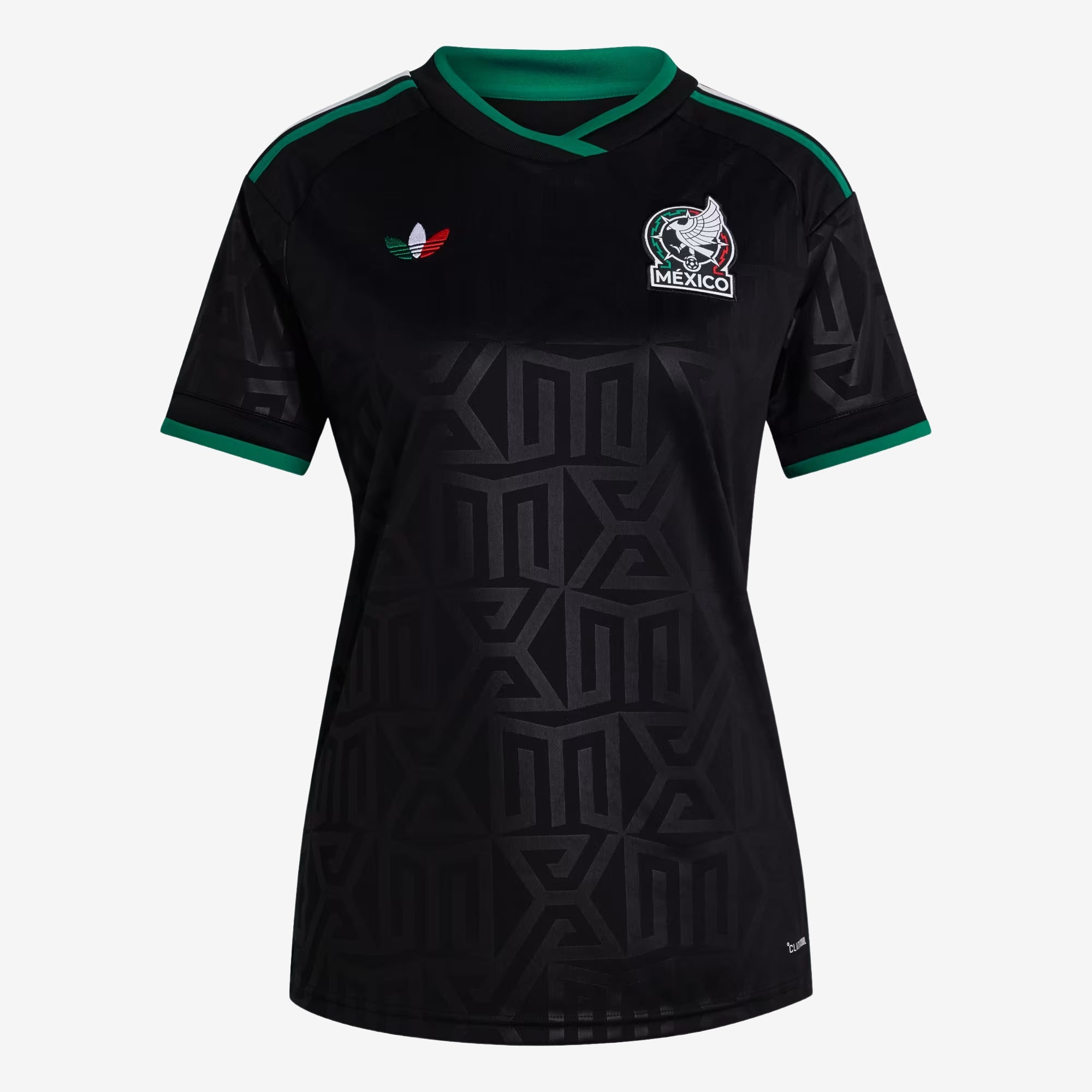 adidas Mexico 2026 Stadium Third Women's Soccer Jersey - Black