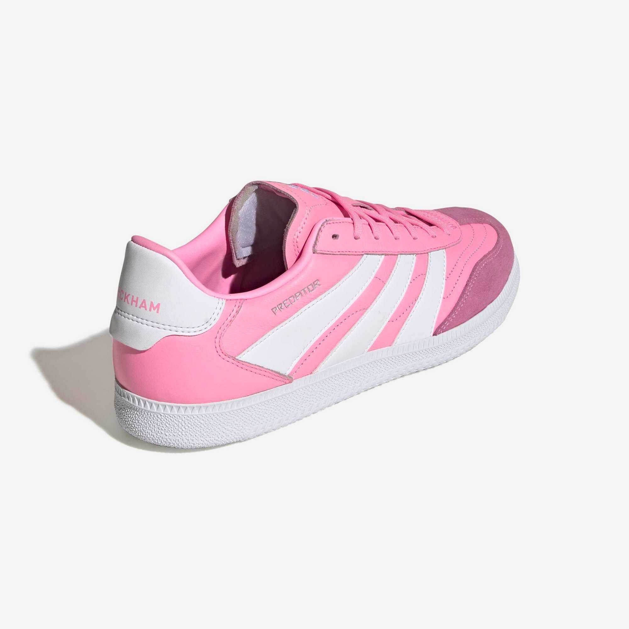 adidas Predator Freestyle Indoor/Court Low-Top Soccer Shoes - Beam Pink / Ftwr White / Core Black